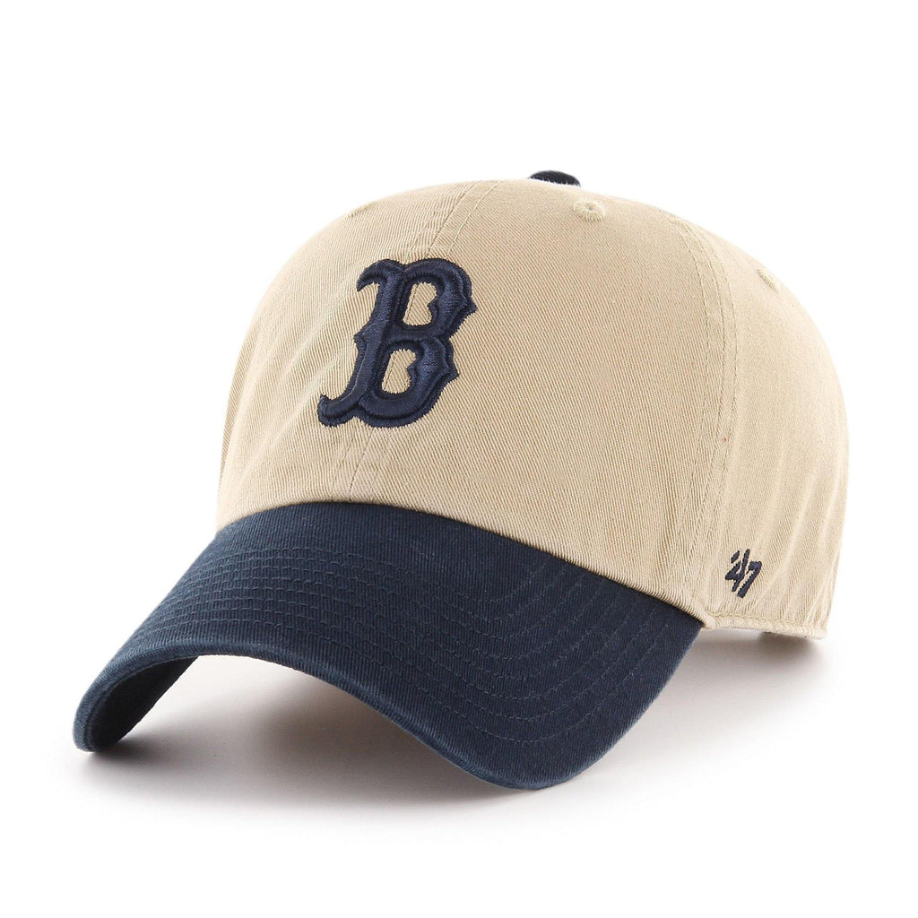 Mens 47 Brand NY Yankees Clean Up Strapback - Khaki - sneakAR