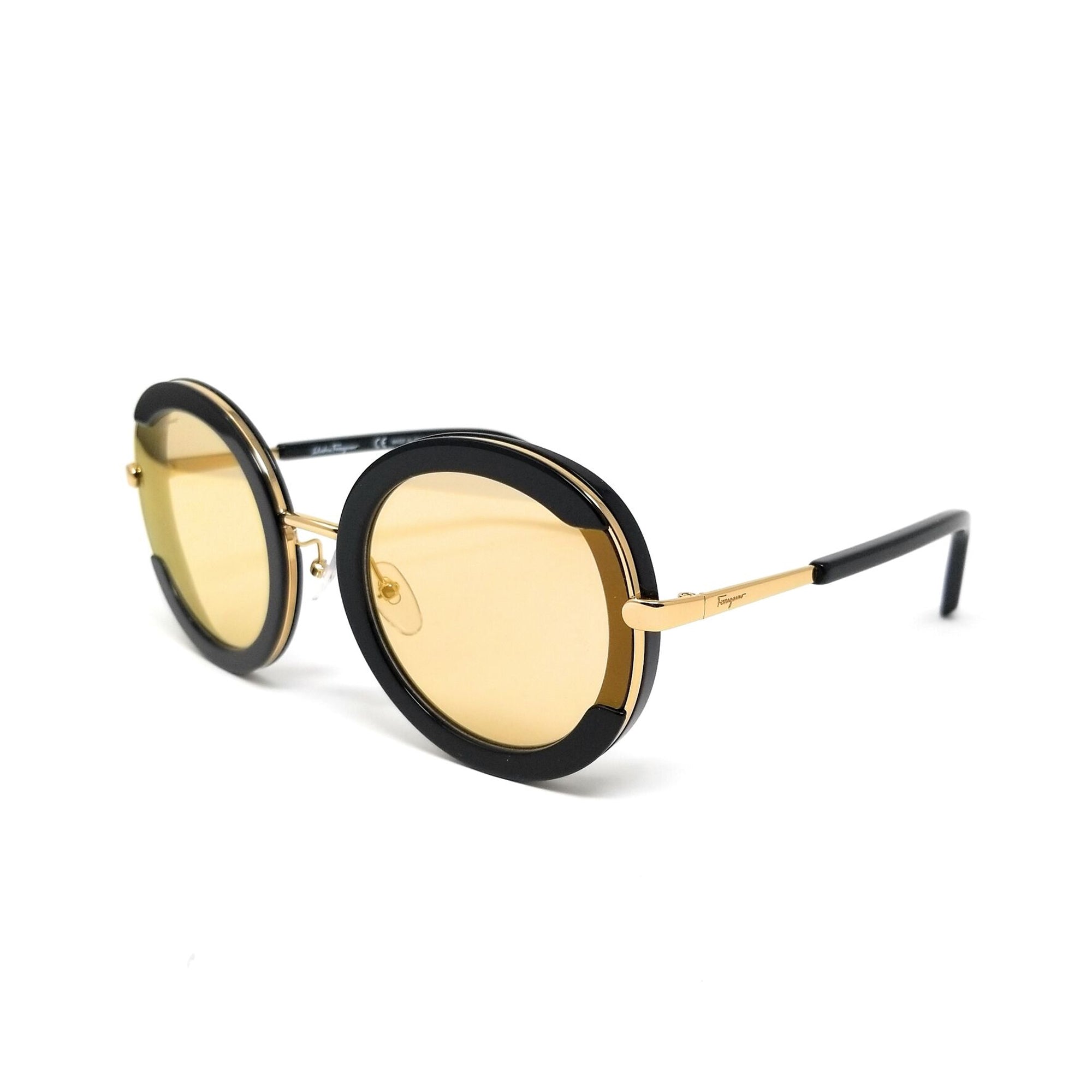 [SF164S-001] Womens Salvatore Ferragamo Round Sunglasses