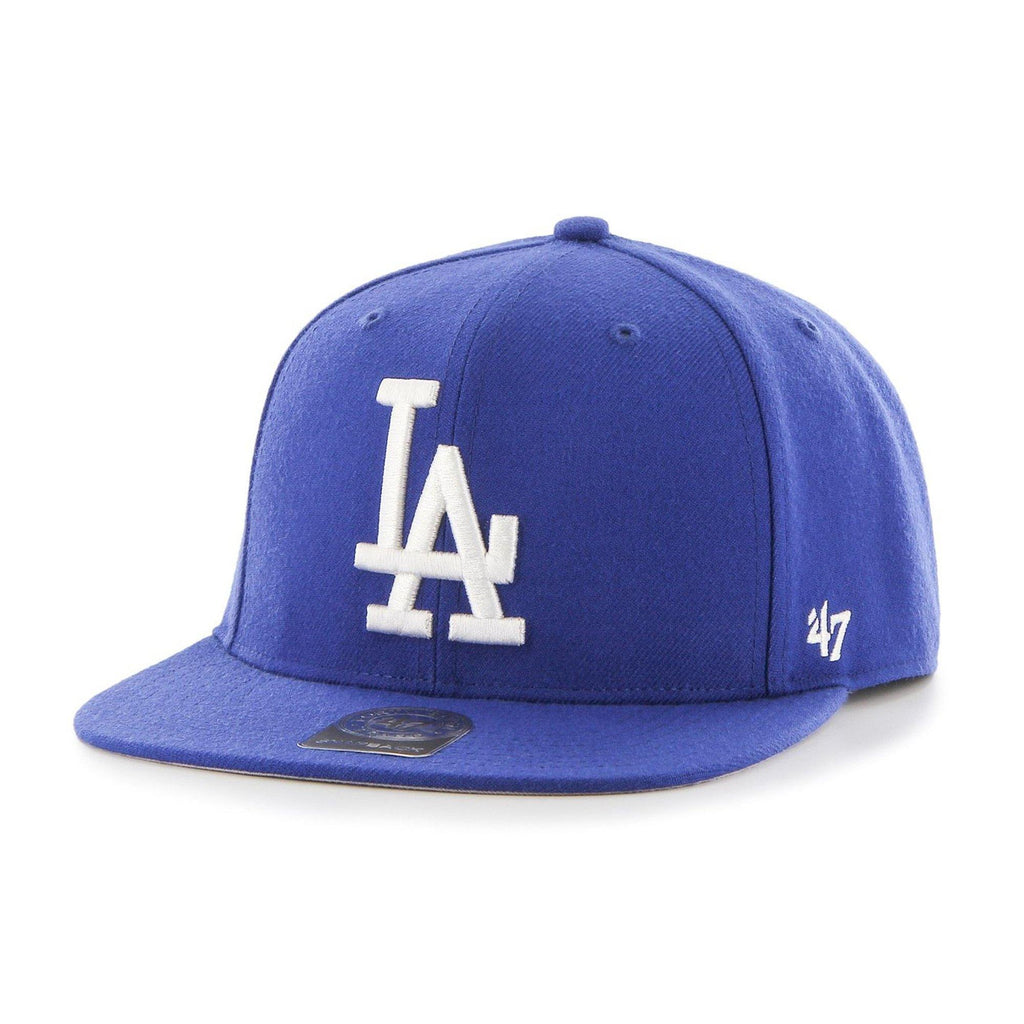 Mens 47 Brand LA Dodgers Captain Snapback - Blue - sneakAR
