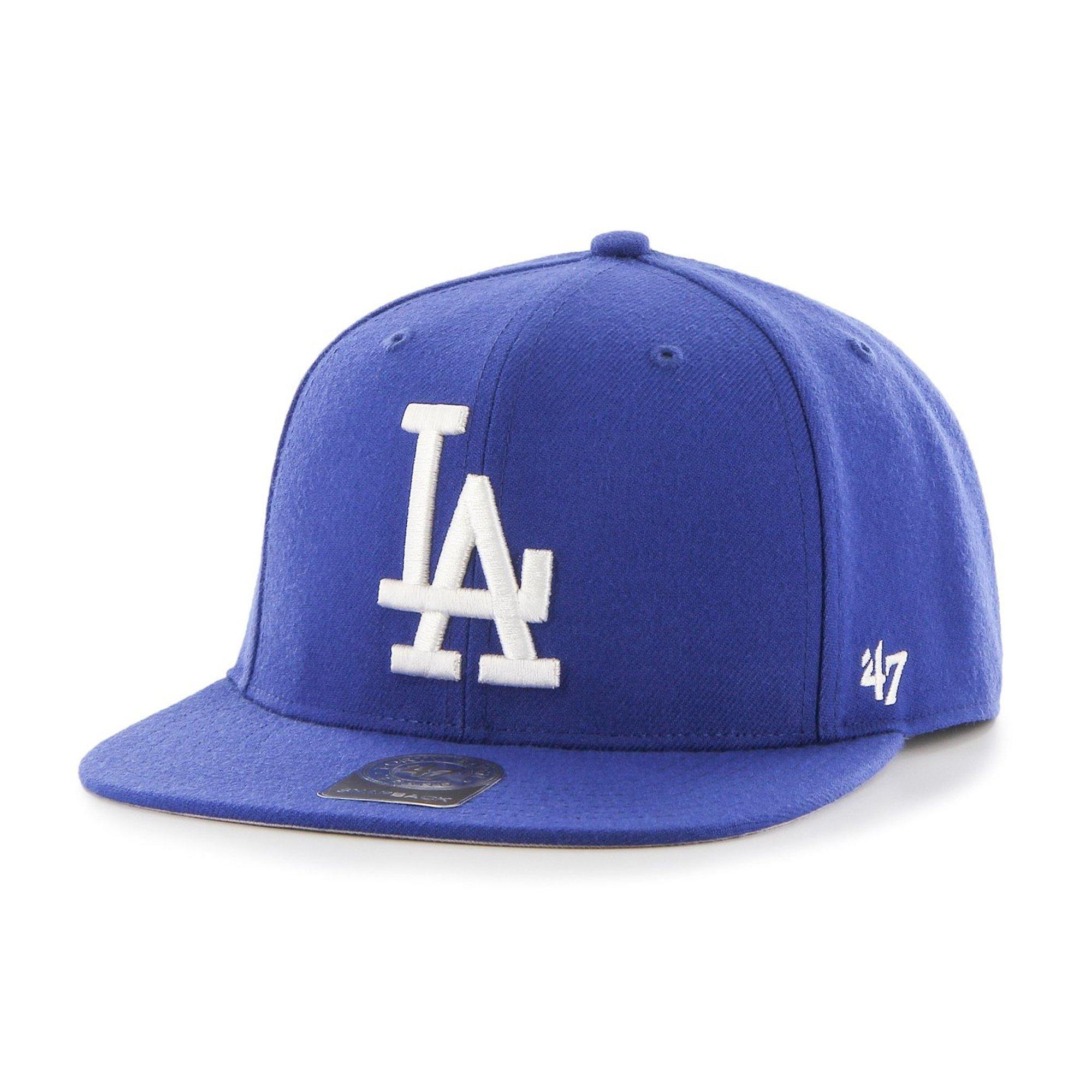 Mens 47 Brand LA Dodgers Captain Snapback - Blue - sneakAR