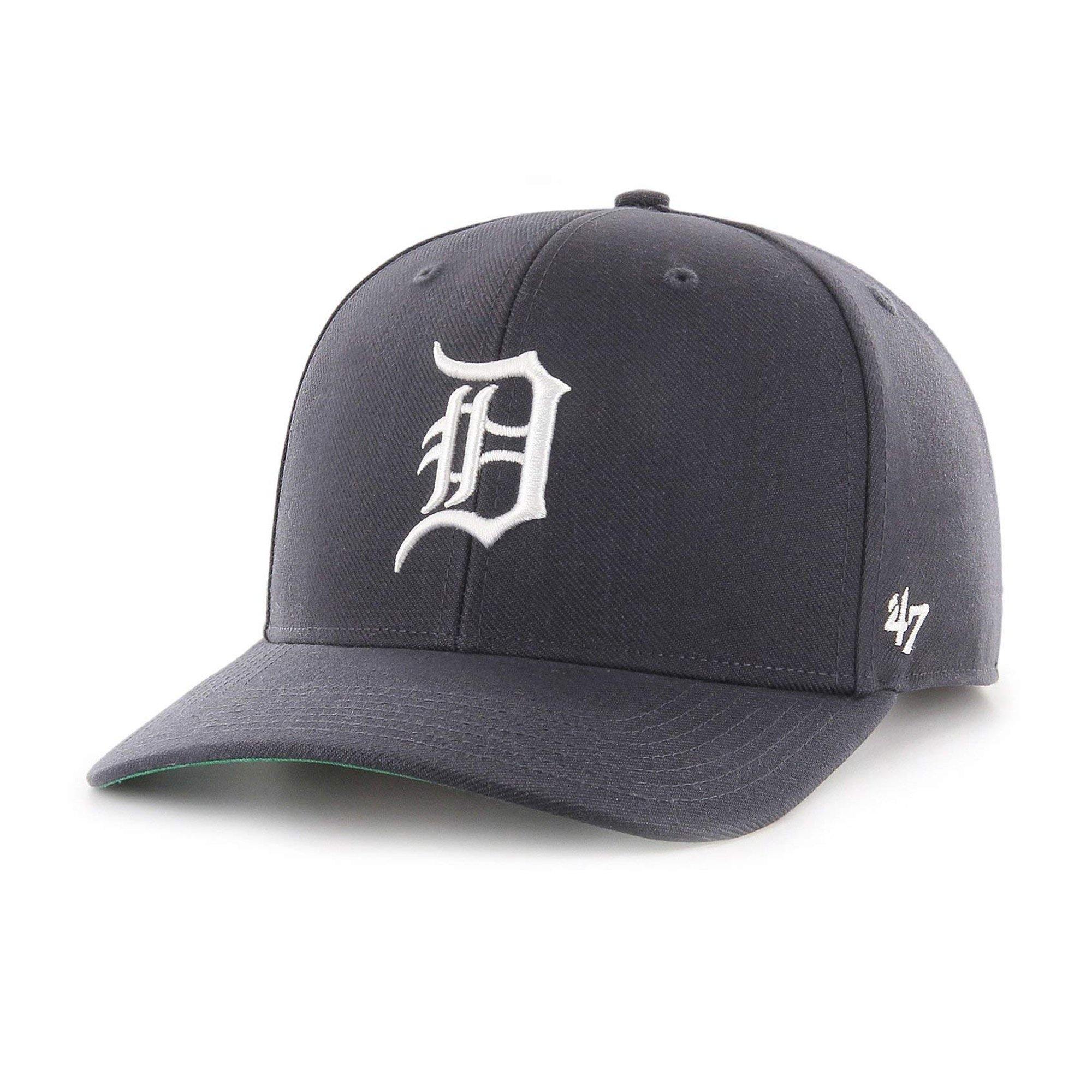 Mens 47 Brand Detroit Tigers Cold Zone MVP Snapback - Navy Blue - sneakAR