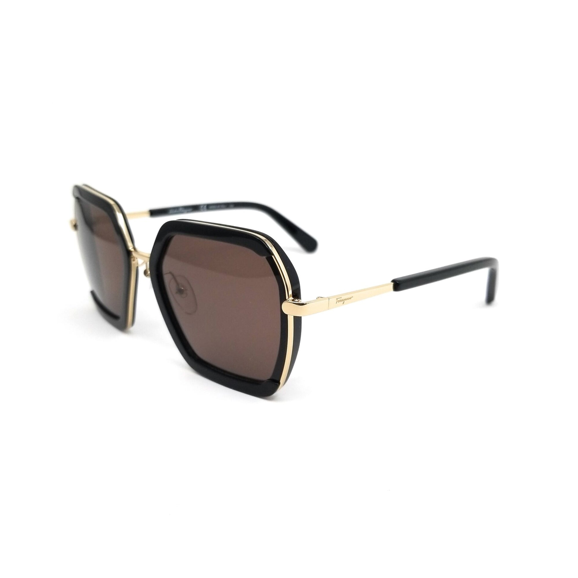 [SF901S-001] Womens Salvatore Ferragamo Modified Rectangle Sunglasses