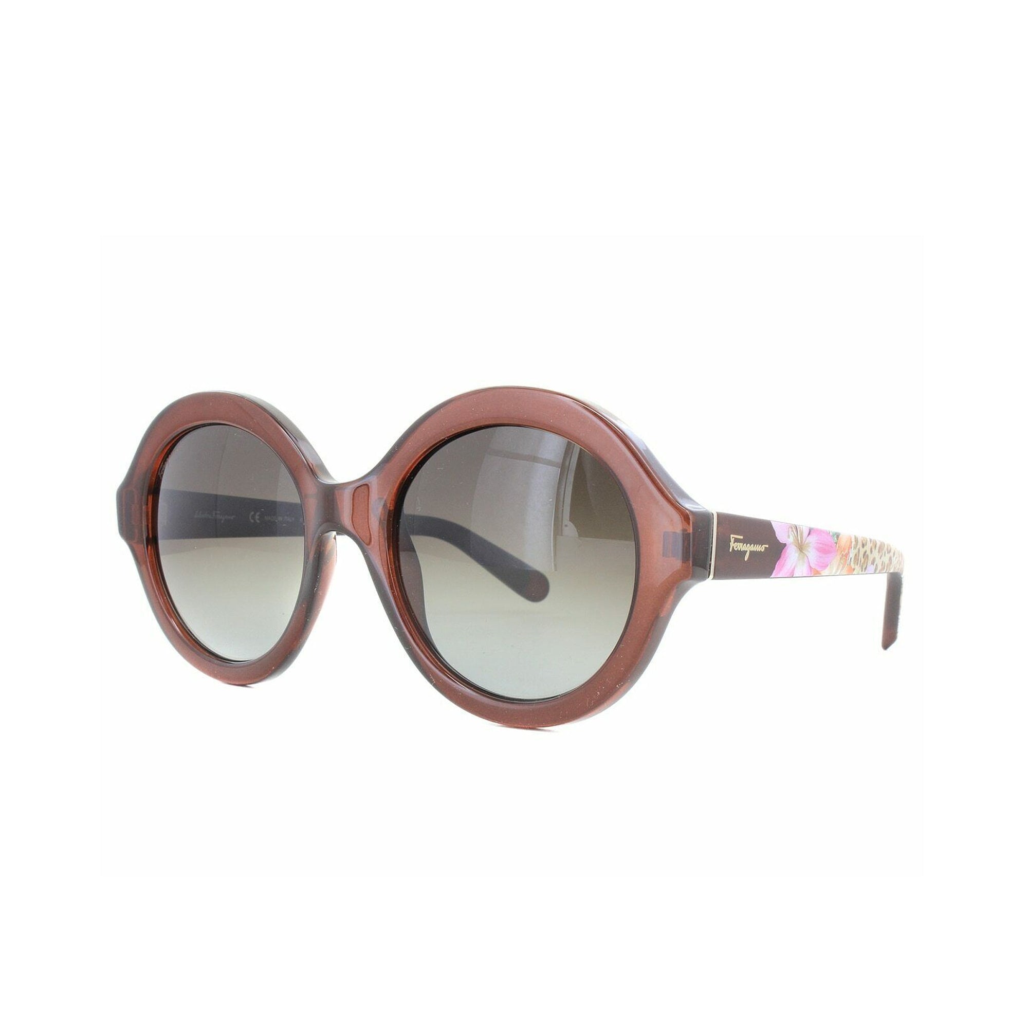 [SF857S-210] Womens Salvatore Ferragamo Round Sunglasses