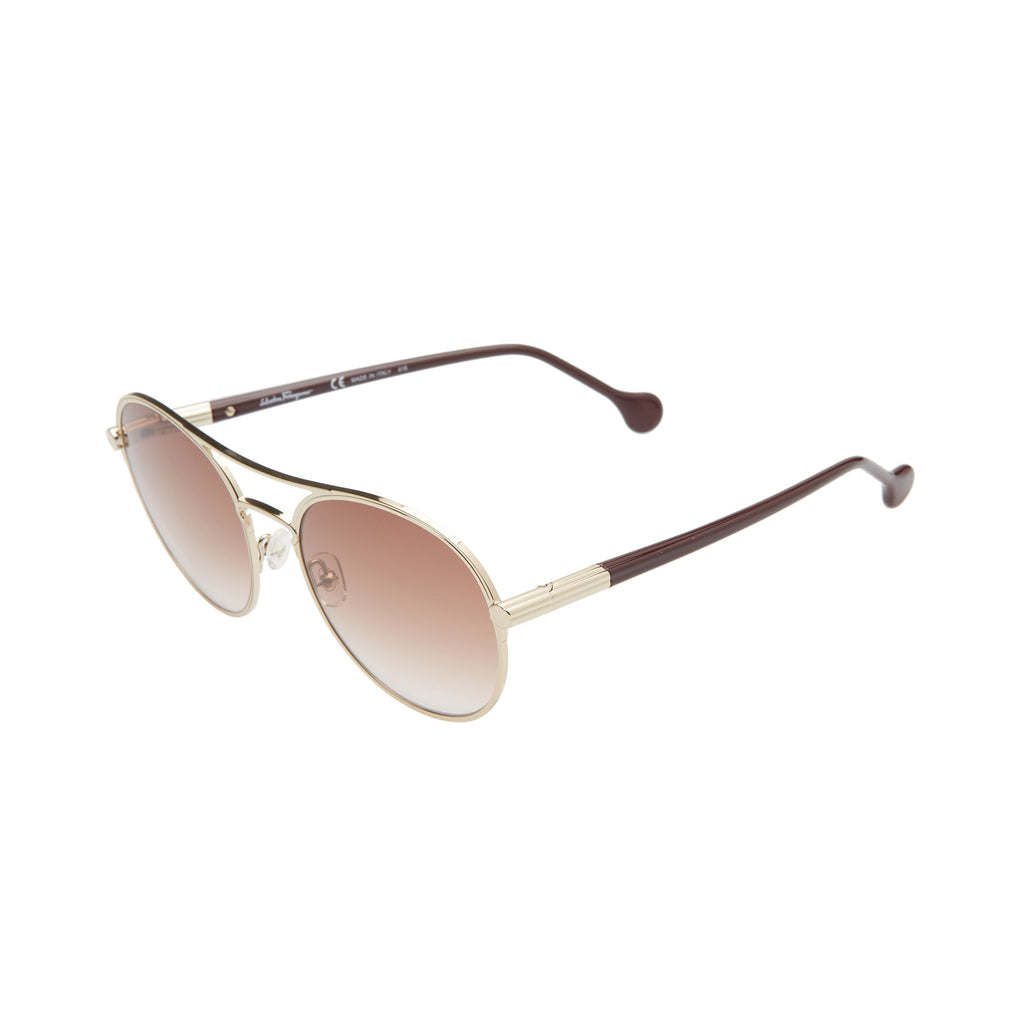 [SF2174S-742] Womens Salvatore Ferragamo Round Sunglasses