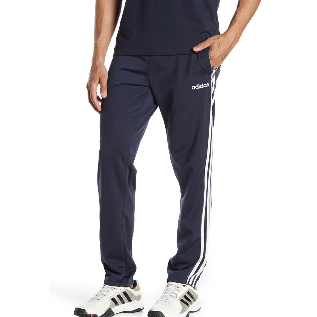 [DU0464] Mens Adidas Essentials 3-Stripes Tapered Pants