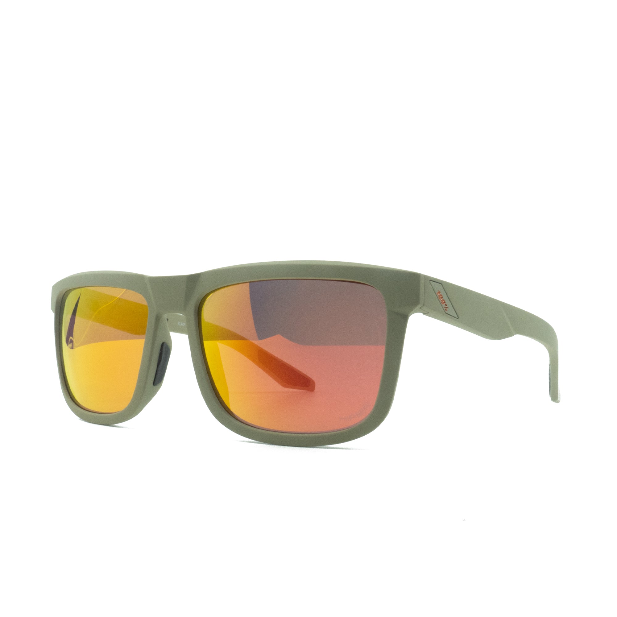 [61029-104-43] Mens 100% Blake Soft Tact Sunglasses