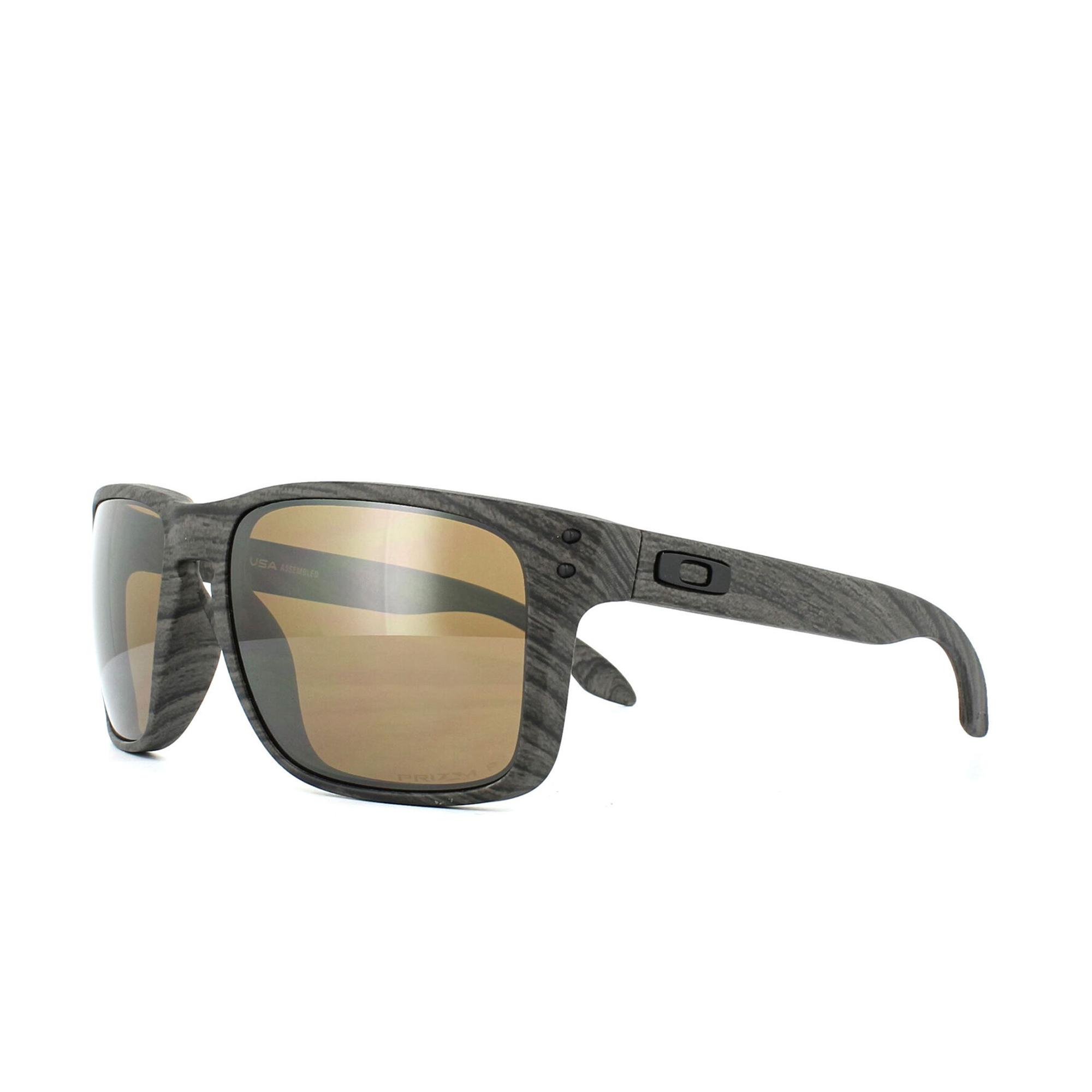 [OO9417-06] Mens Oakley Holbrook XL Polarized Sunglasses - Woodgrain/Tungsten