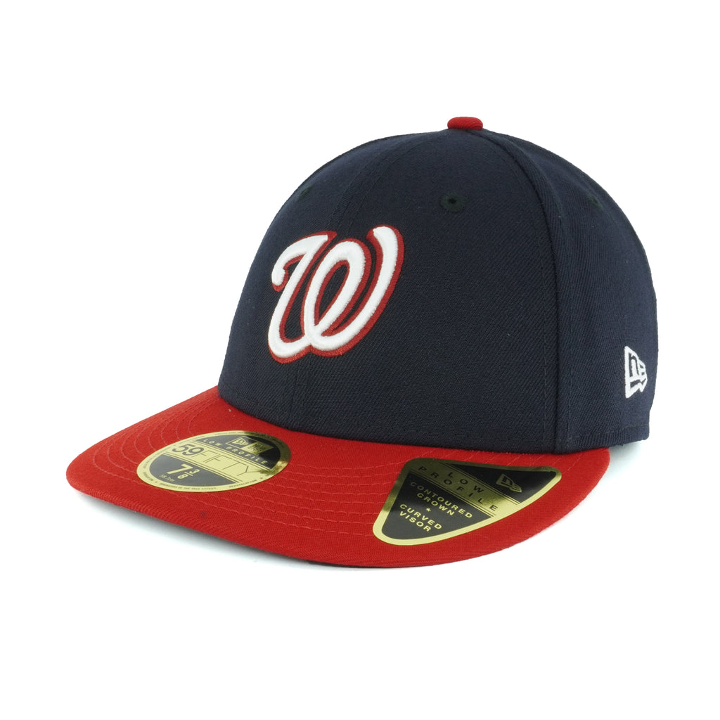 [70367312] Mens New Era MLB Low Profile Authentic 5950 - Washington Nationals