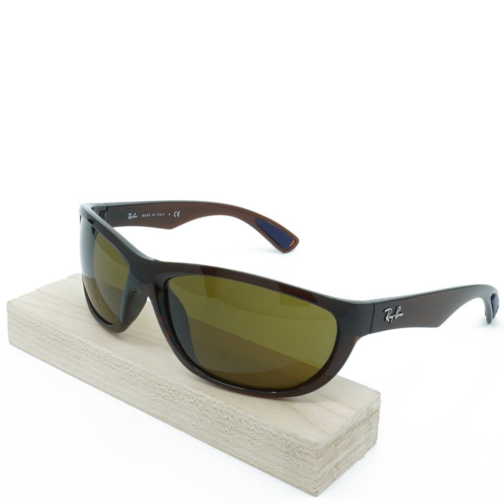 [RB4188-600/773_63] Mens Ray-Ban Wrap Sunglasses