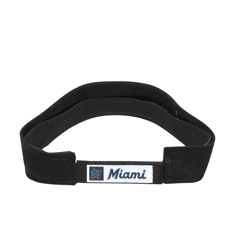 [80676168] Mens New Era Dugout Redux 2 Visor - Miami Marlins