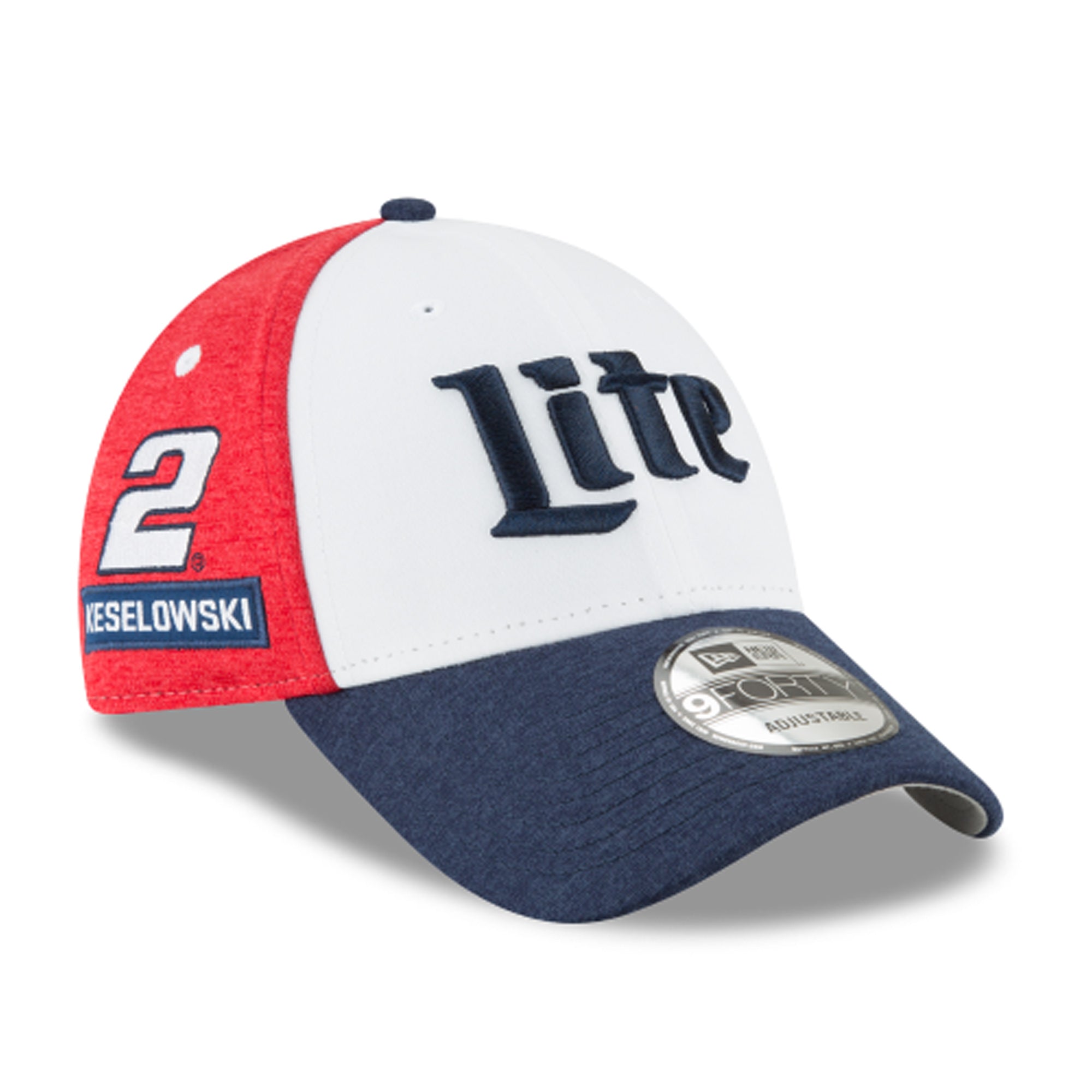 [11551216] Mens New Era Nascar 9Forty American Salute Cap - Brad Keselowski