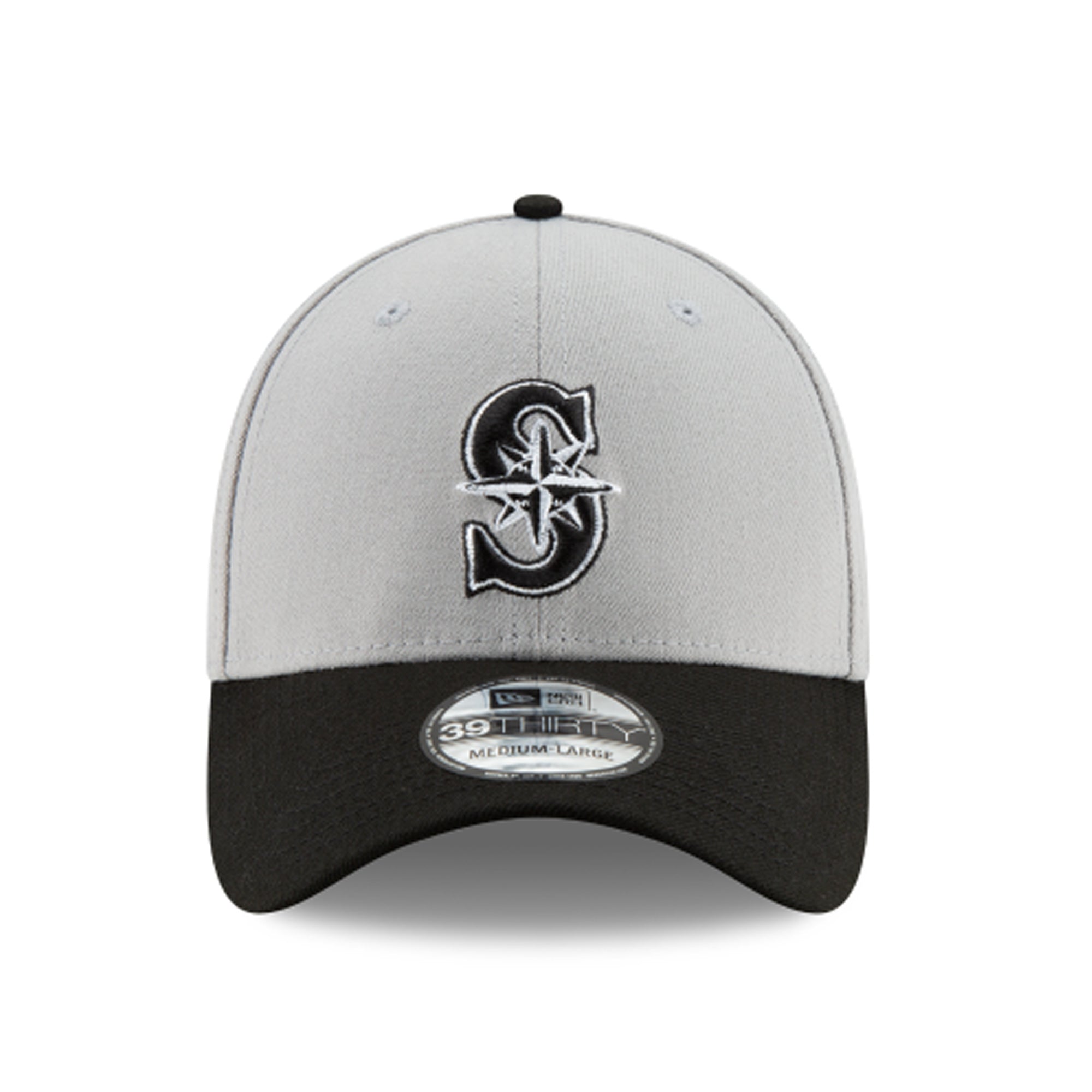[11946906] Mens New Era MLB 39Thirty Flex Fit Cap - Seattle Mariners