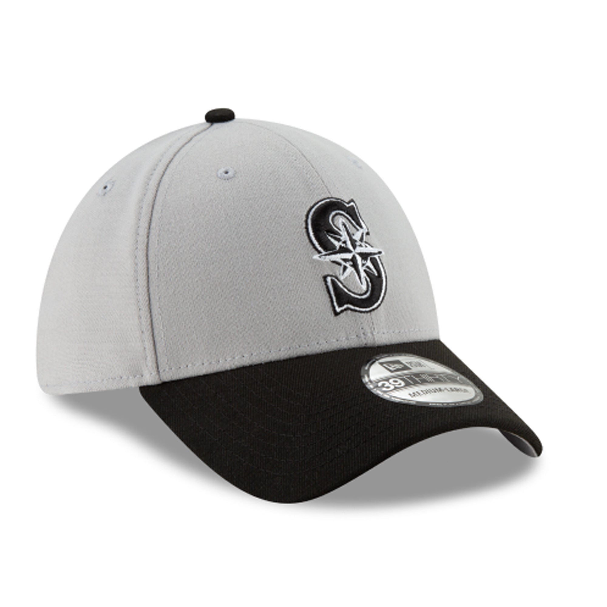 [11946906] Mens New Era MLB 39Thirty Flex Fit Cap - Seattle Mariners