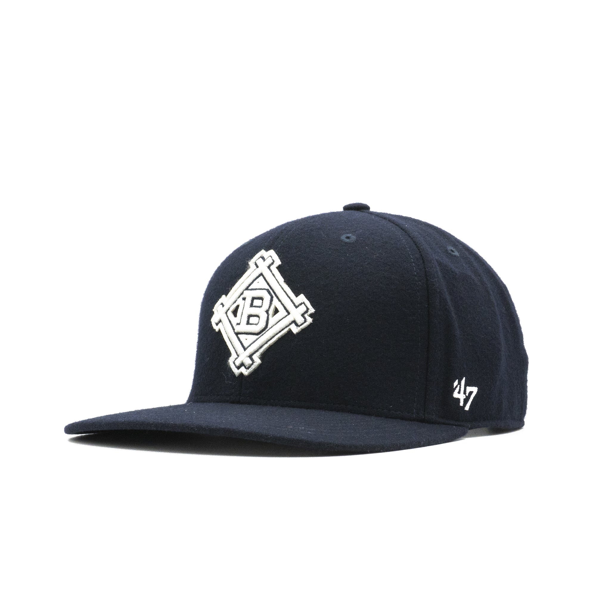 Mens 47 Brand Brooklyn Dodgers MVP DP Strapback - Navy Blue
