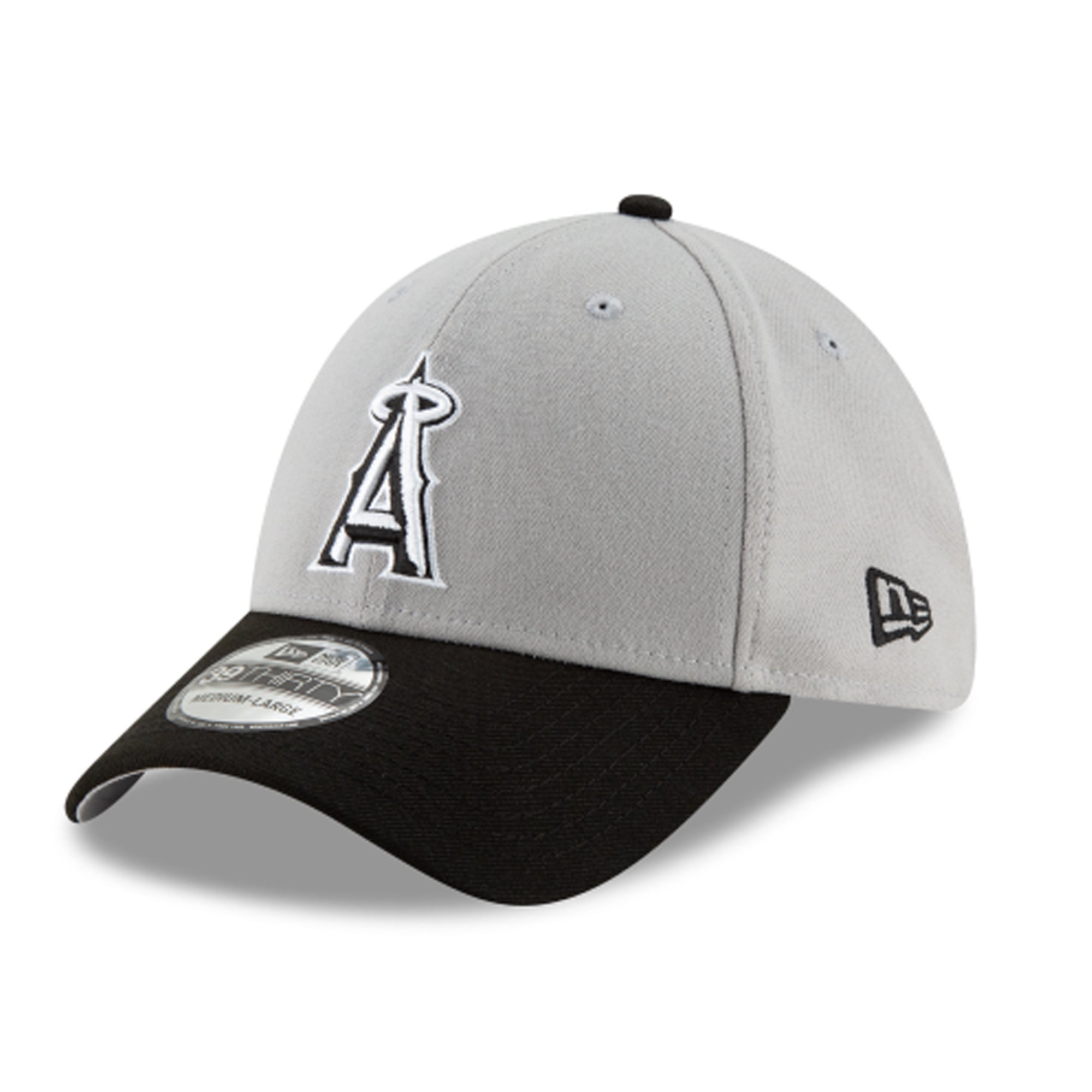 [11946930] Mens New Era MLB 39Thirty Flex Fit Cap - Los Angeles Angels