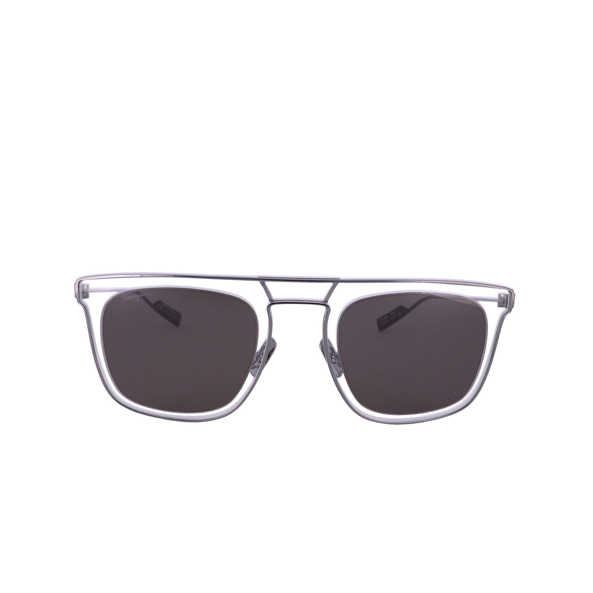 [SF187S-049] Mens Salvatore Ferragamo Modified Rectangle Sunglasses