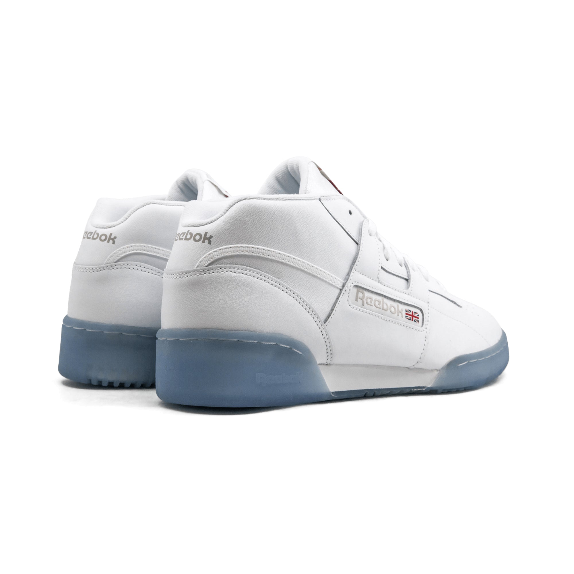[BS7445] Mens Reebok Workout Mid Clean