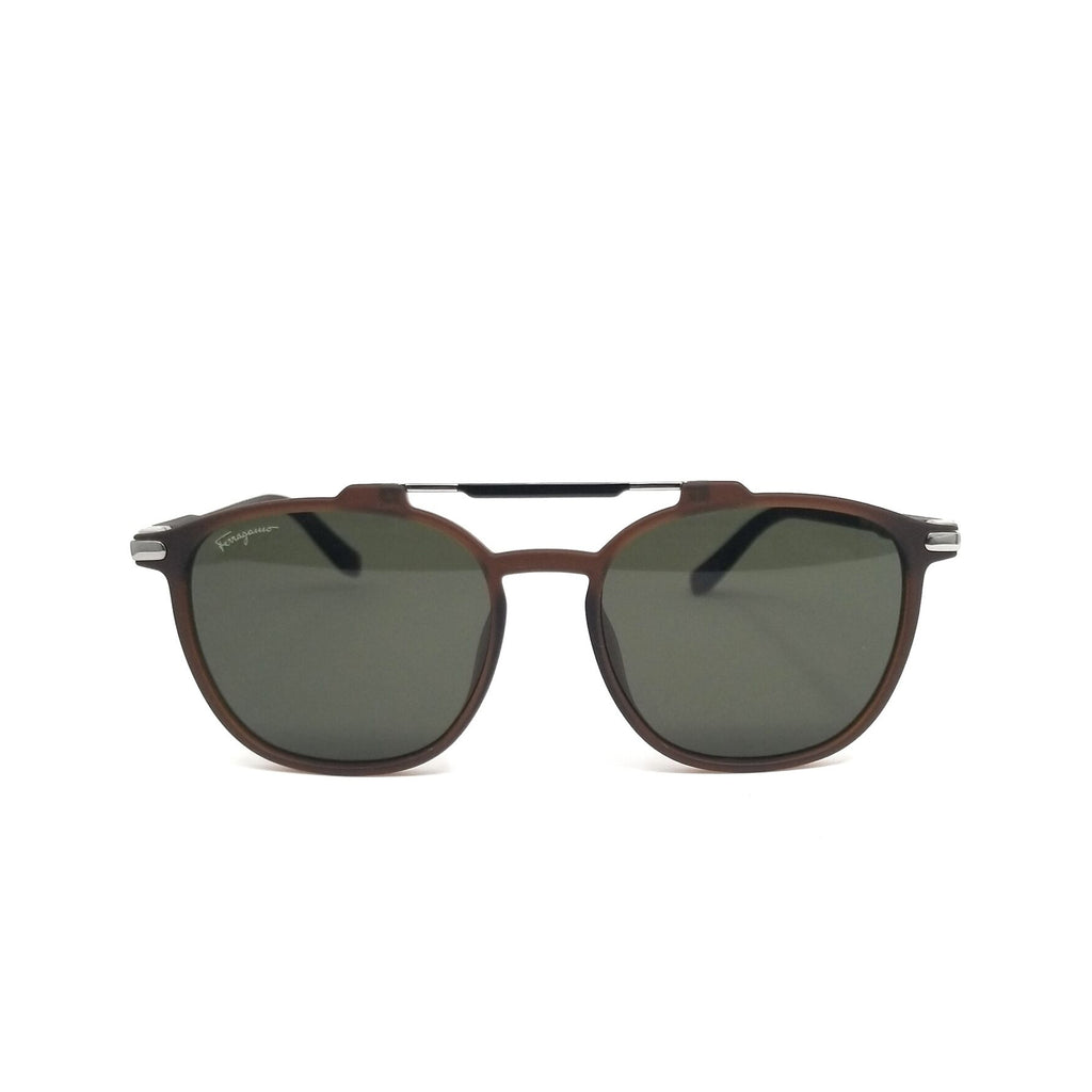 [SF893S-202] Mens Salvatore Ferragamo Rectangle Sunglasses