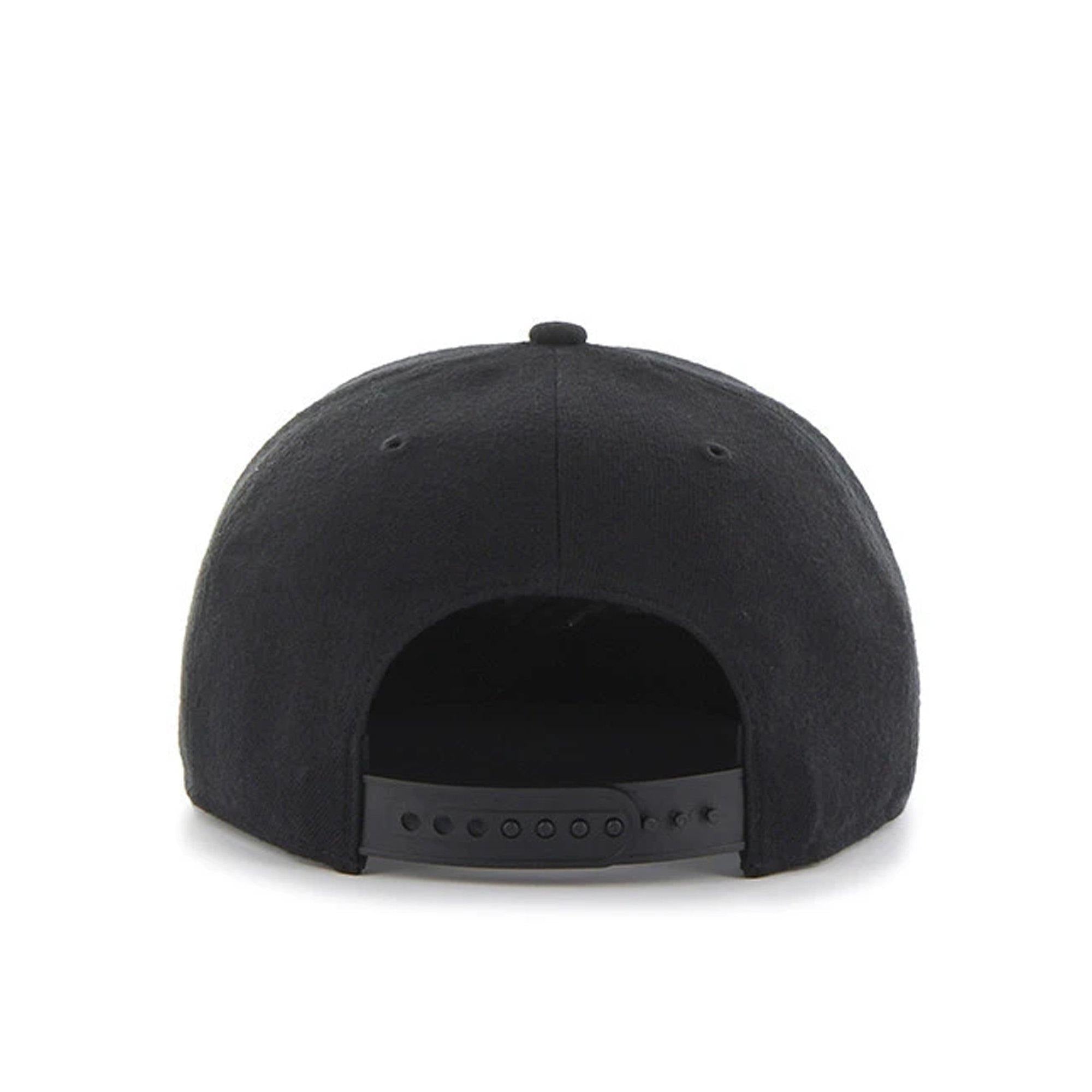 Mens 47 Brand Chicago White Sox Sure Shot Captain Snapback - Black - sneakAR