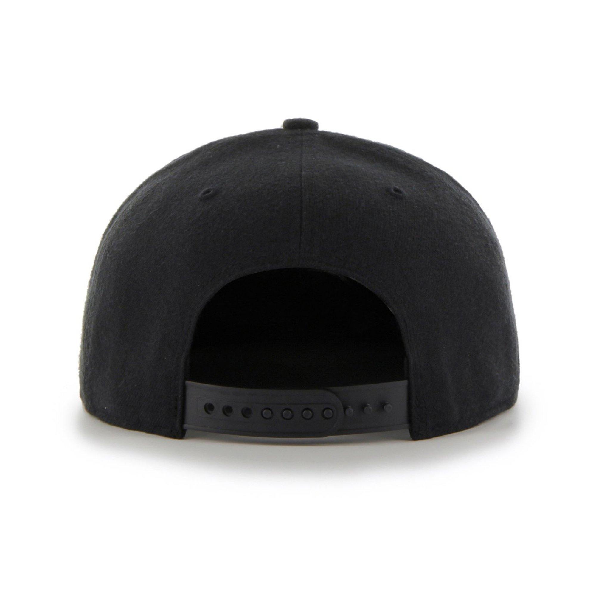 Mens 47 Brand Chicago Whit Sox Captain Snapback - Black - sneakAR