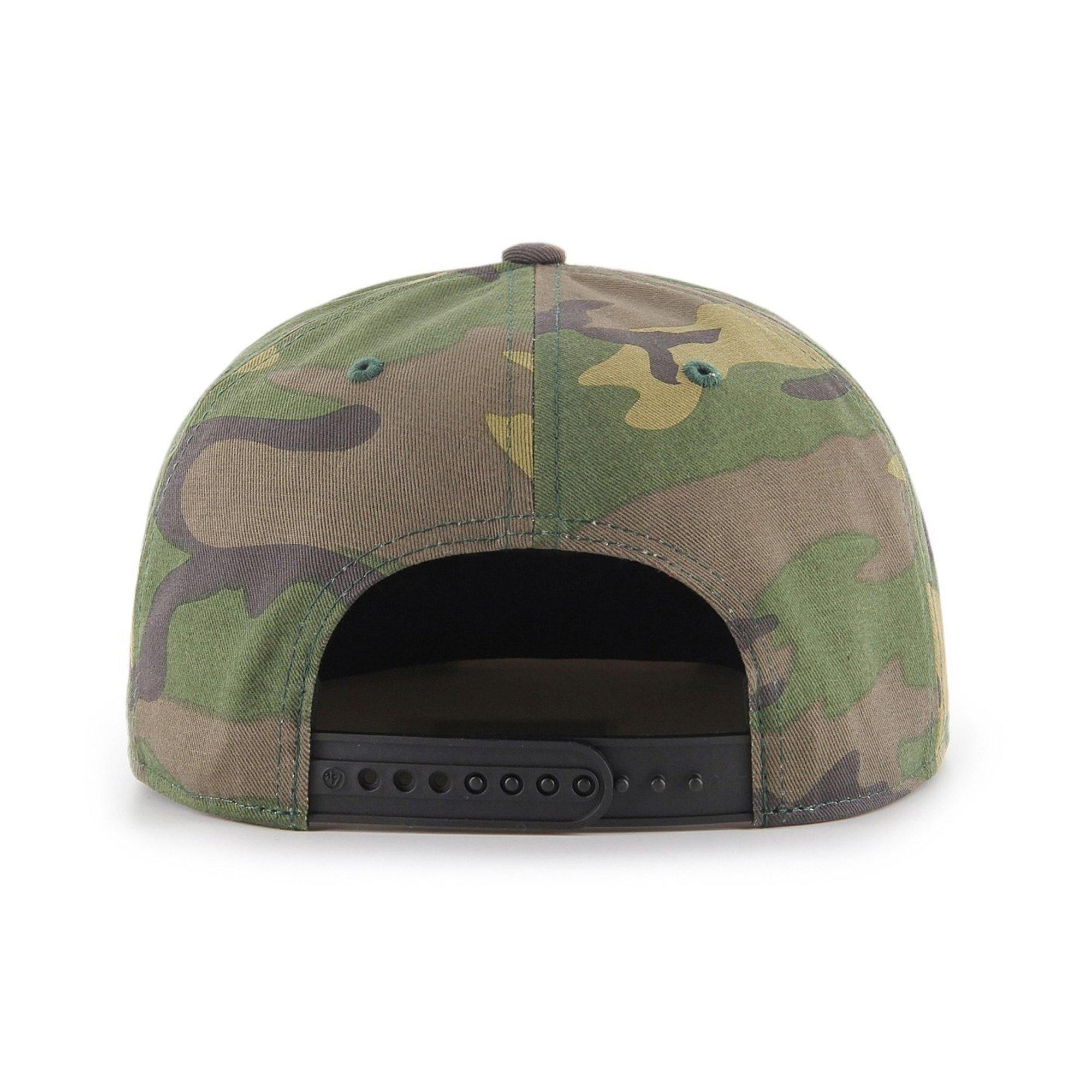 Mens 47 Brand Pittsburgh Pirates Captain Snapback - Camo - sneakAR