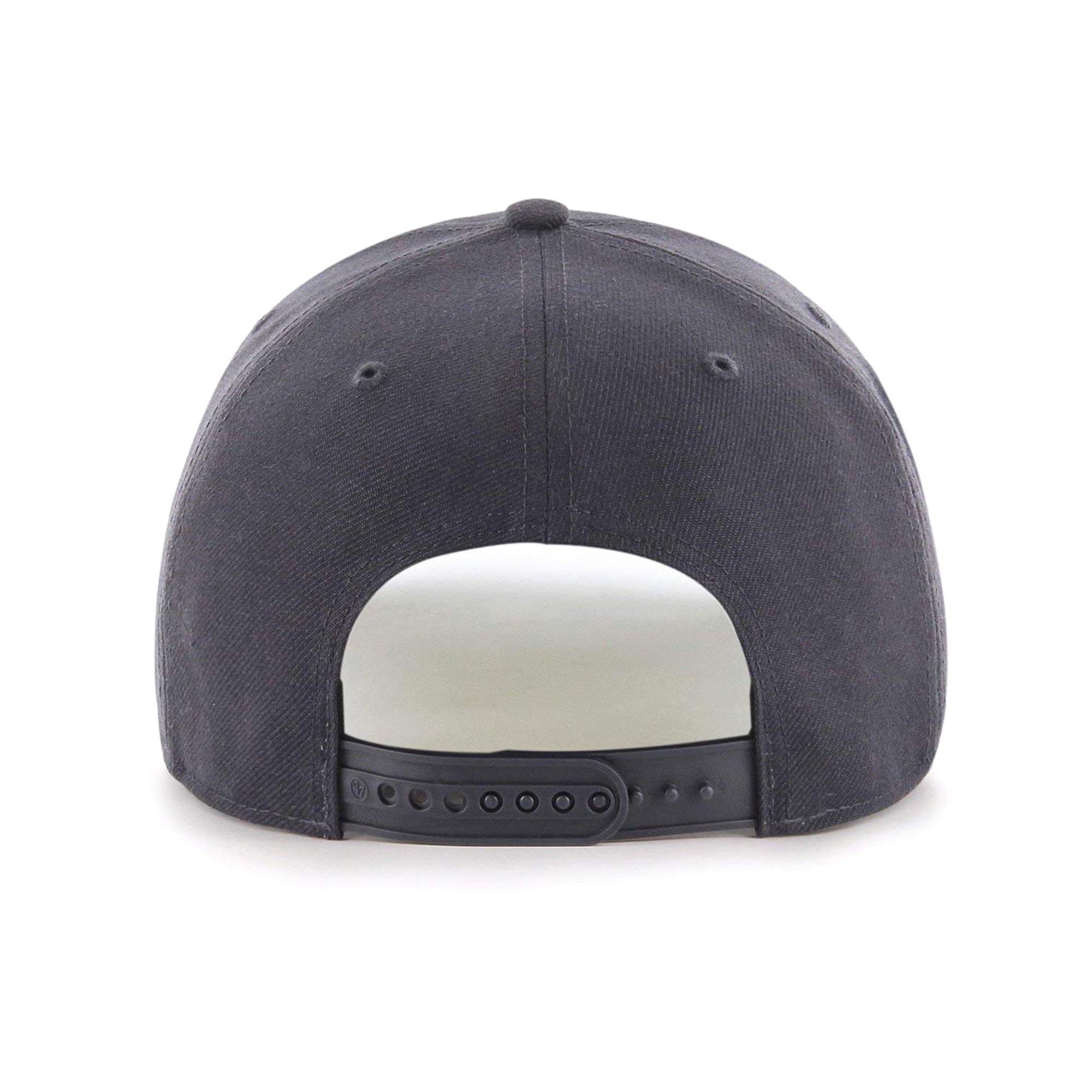 Mens 47 Brand Boston Red Sox MVP DP Strapback - Navy Blue - sneakAR