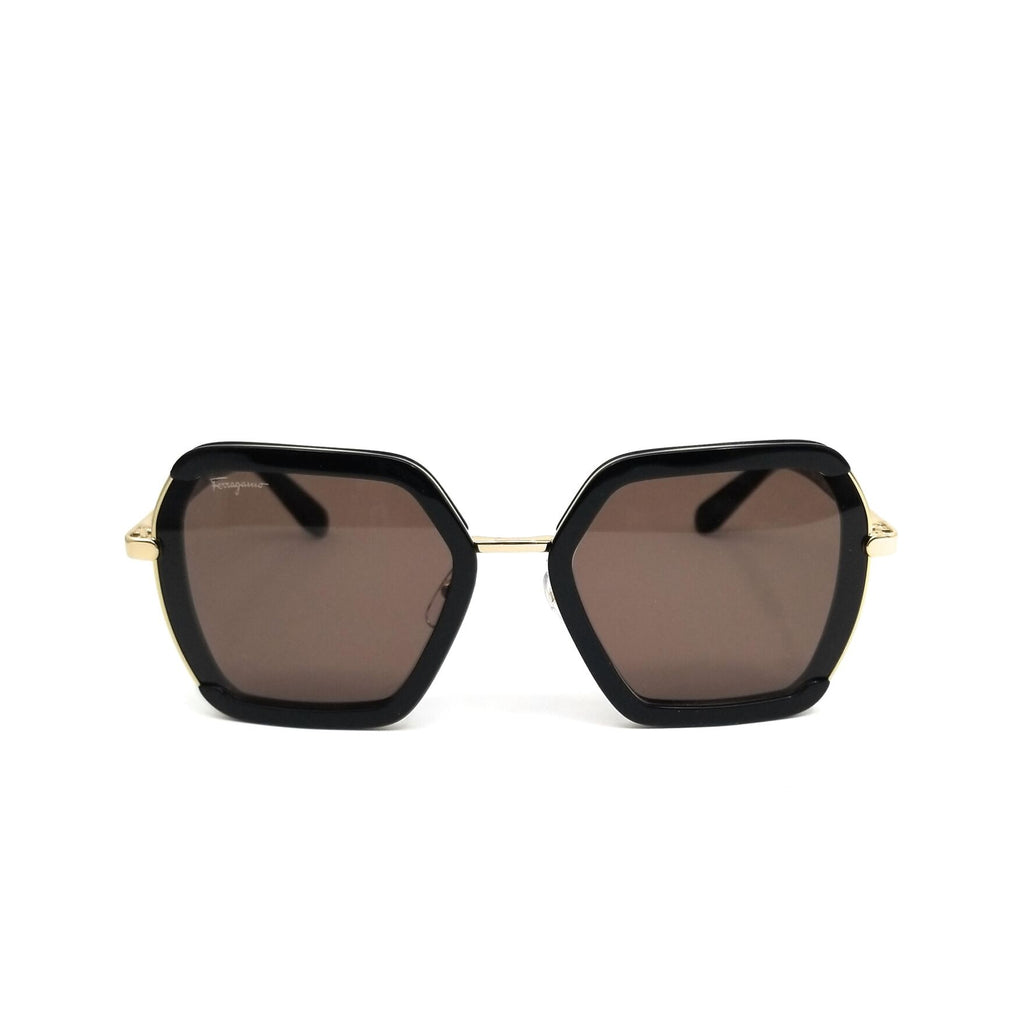 [SF901S-001] Womens Salvatore Ferragamo Modified Rectangle Sunglasses