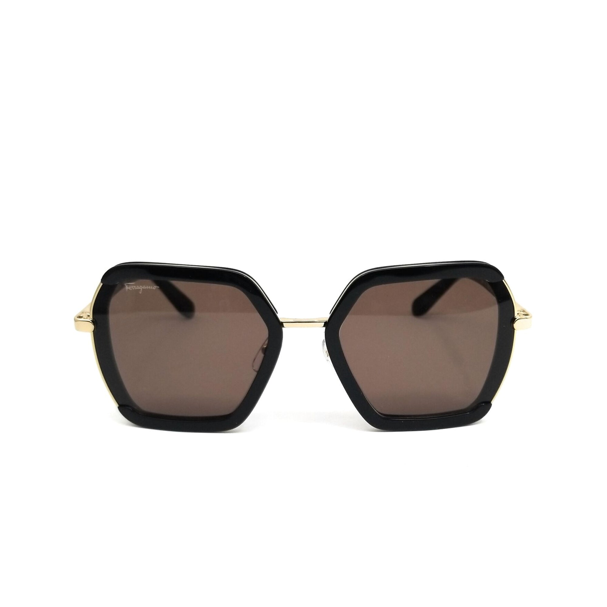 [SF901S-001] Womens Salvatore Ferragamo Modified Rectangle Sunglasses