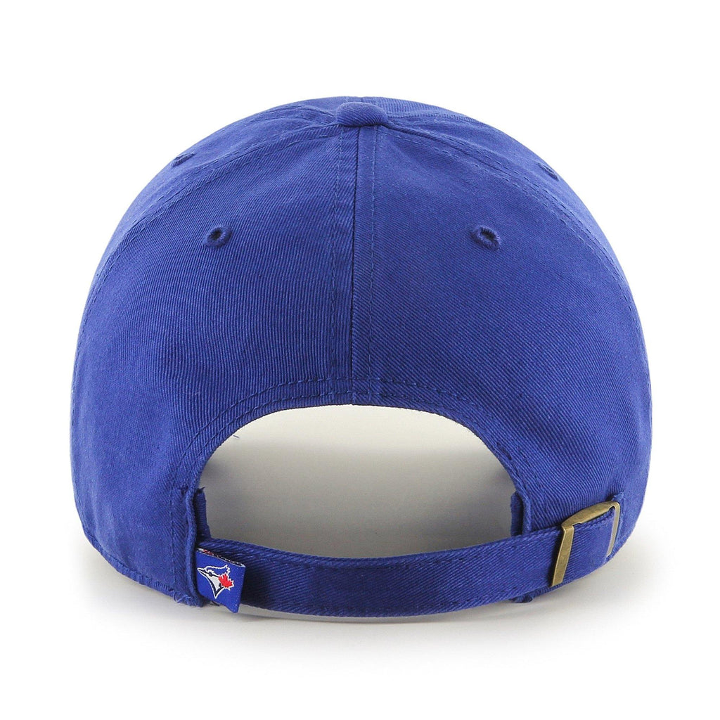 Mens 47 Brand Toronto Blue Jays Clean Up Strapback - Royal Blue - sneakAR