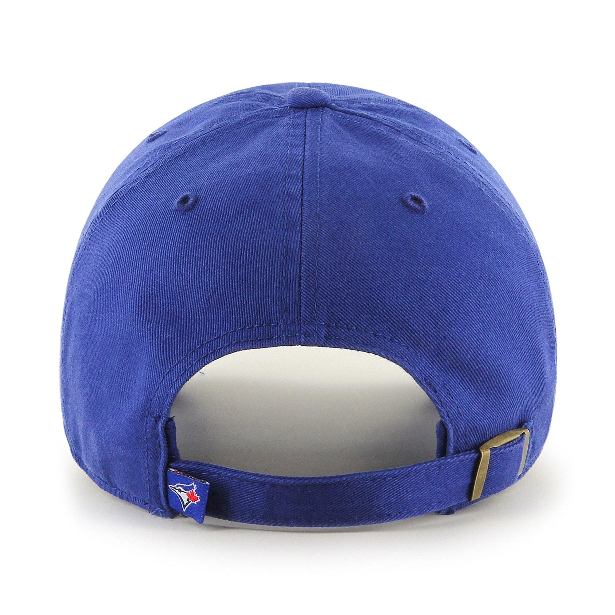 Mens 47 Brand Toronto Blue Jays Clean Up Strapback - Royal Blue - sneakAR
