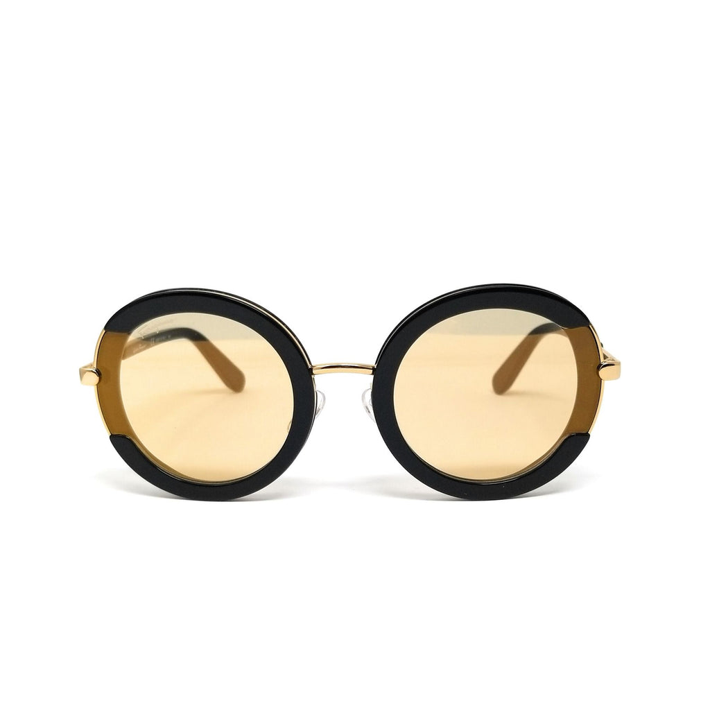 [SF164S-001] Womens Salvatore Ferragamo Round Sunglasses