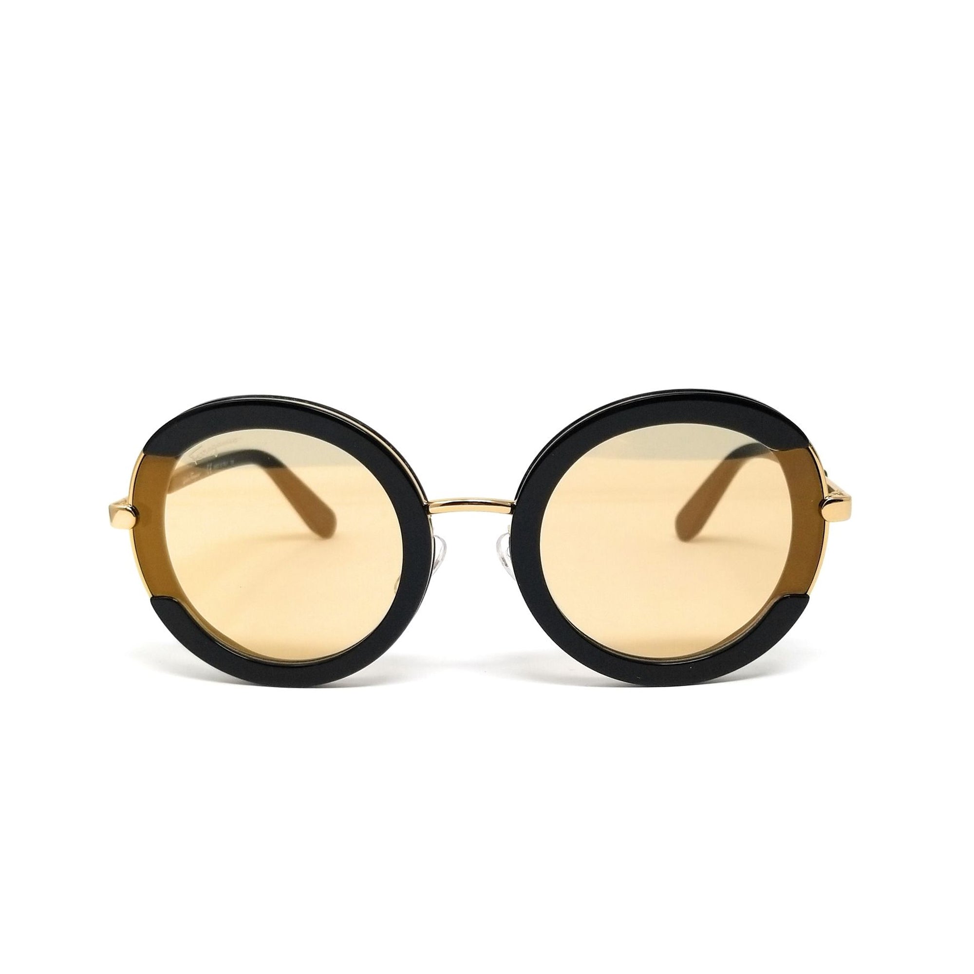 [SF164S-001] Womens Salvatore Ferragamo Round Sunglasses