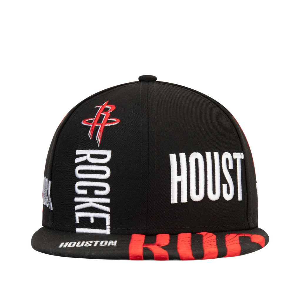 [12041121] Mens New Era Houston Rockets - Black Tipoff Series 950 Snapback