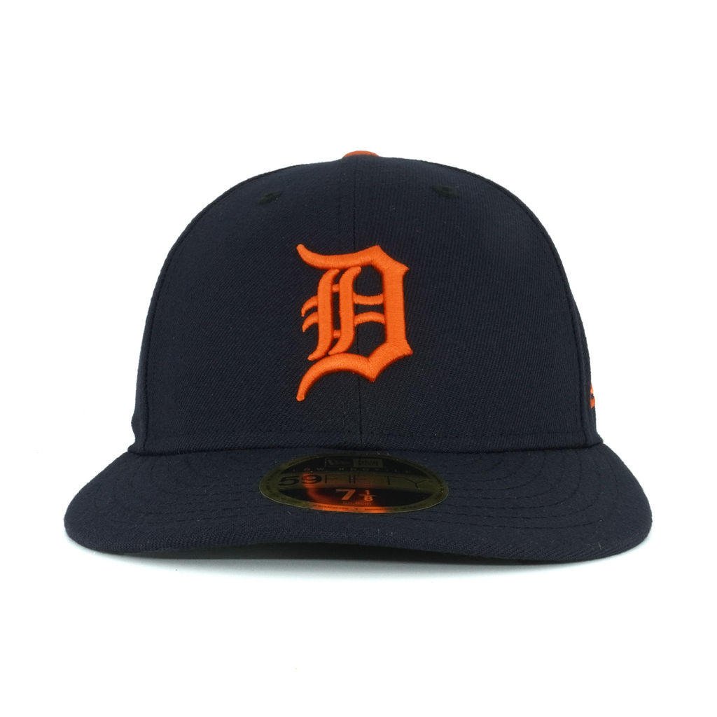 [70505859] Mens New Era MLB Low Profile Authentic 5950 - Detroit Tigers Road '19