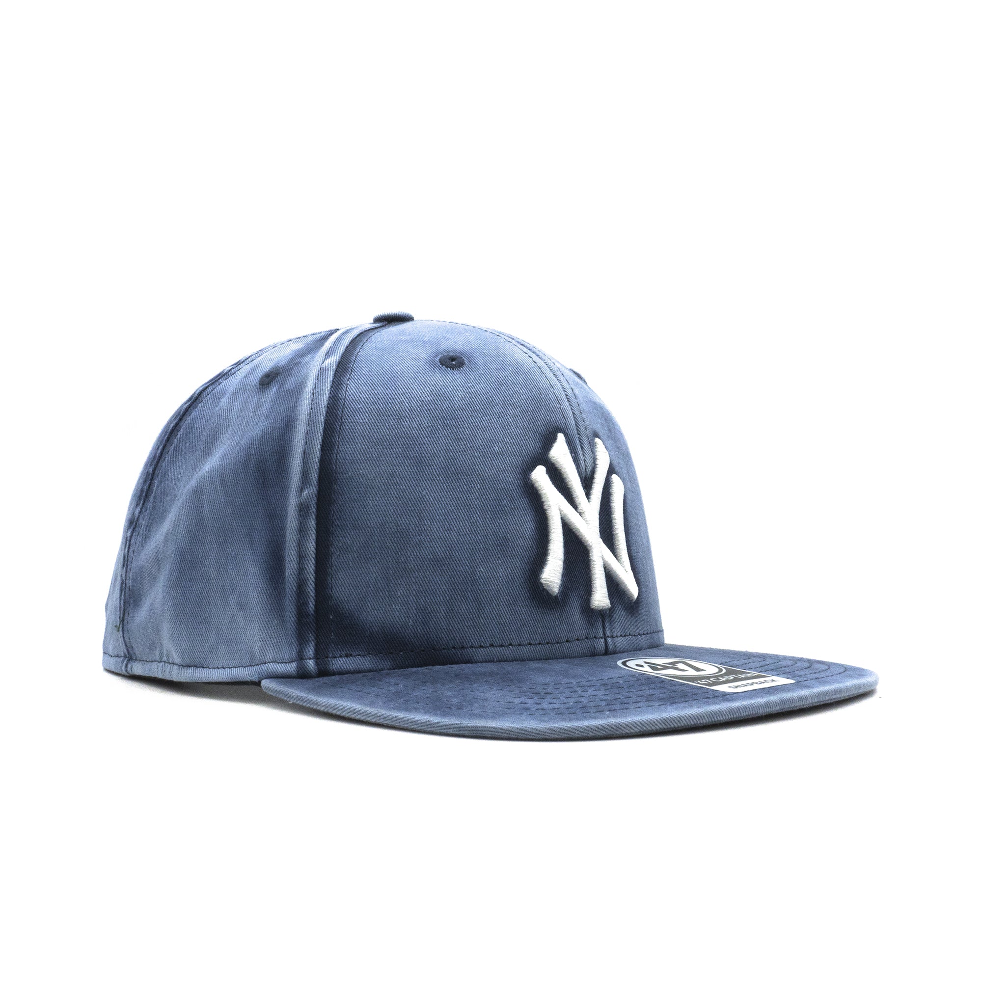 Mens 47 Brand NY Yankees Captain Snapback - Blue