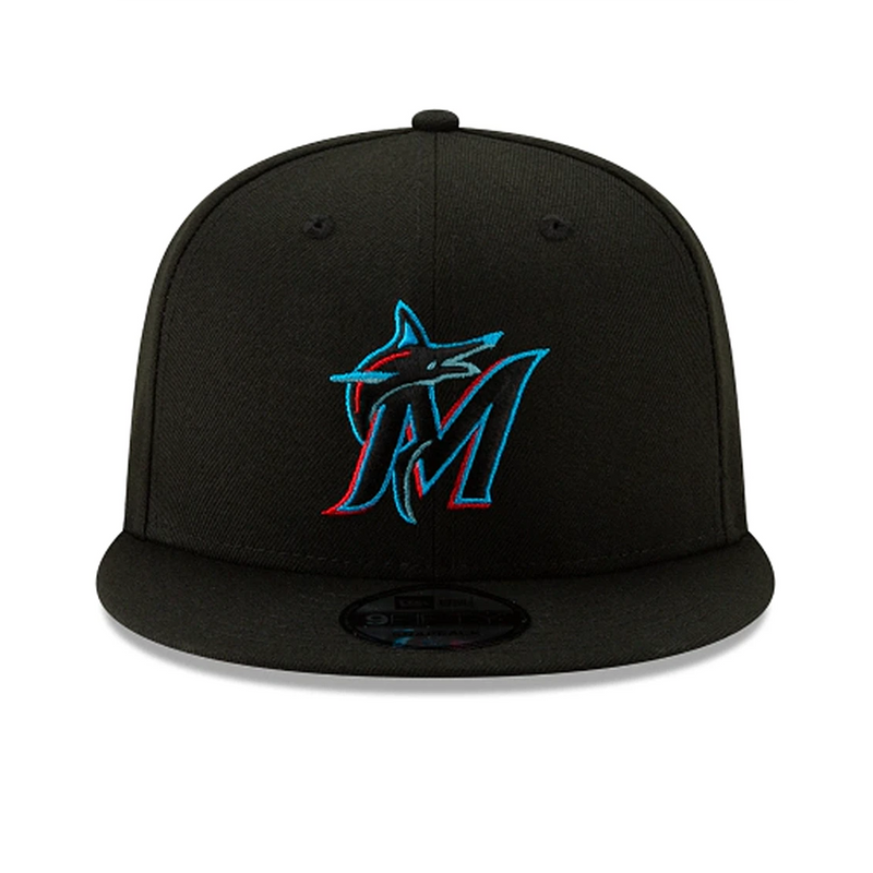 [11875066] Mens New Era MLB 9FIFTY Snapback - Miami Marlins