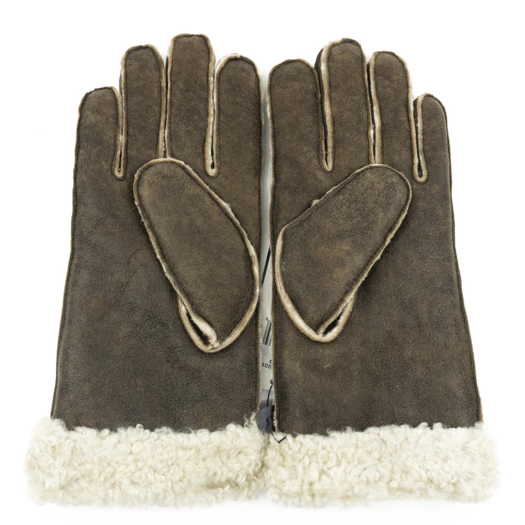 [PG0085-203] Mens Polo Ralph Lauren Military Shearling Gloves