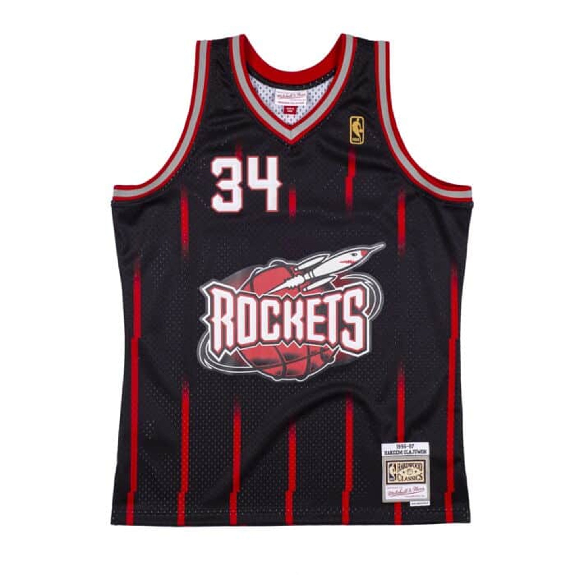 Mens Mitchell & Ness NBA RELOAD SWINGMAN JERSEY - ROCKETS 1996 HAKEEM OLAJUWON