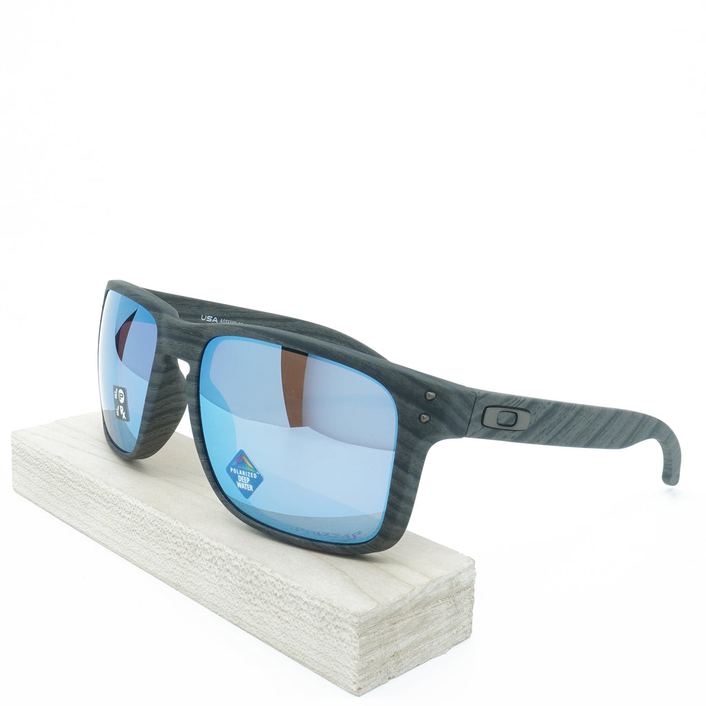 [OO9417-19] Mens Oakley Holbrook XL Polarized Sunglasses - Woodgrain/PRIZM H2O