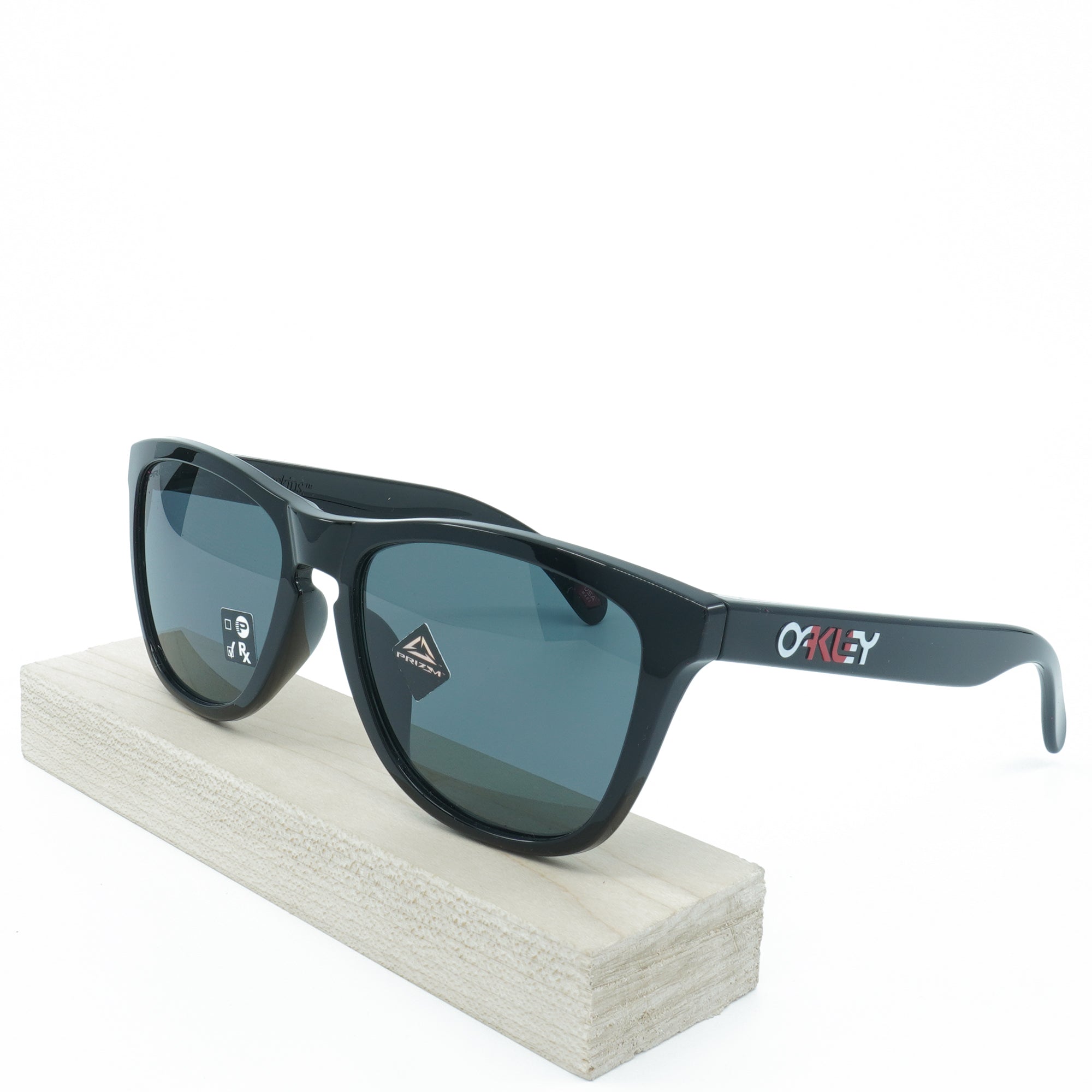 [OO9245-B6] Mens Oakley Frogskins (A) Sunglasses - Polished Black/Prizm Grey