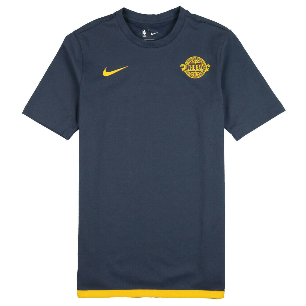 [929217-471] Mens Nike NBA GS Warriors City Edition Heavyweight DNA T-Shirt
