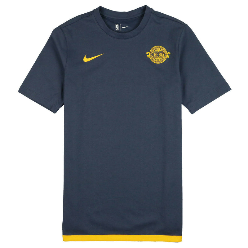 [929217-471] Mens Nike NBA GS Warriors City Edition Heavyweight DNA T-Shirt