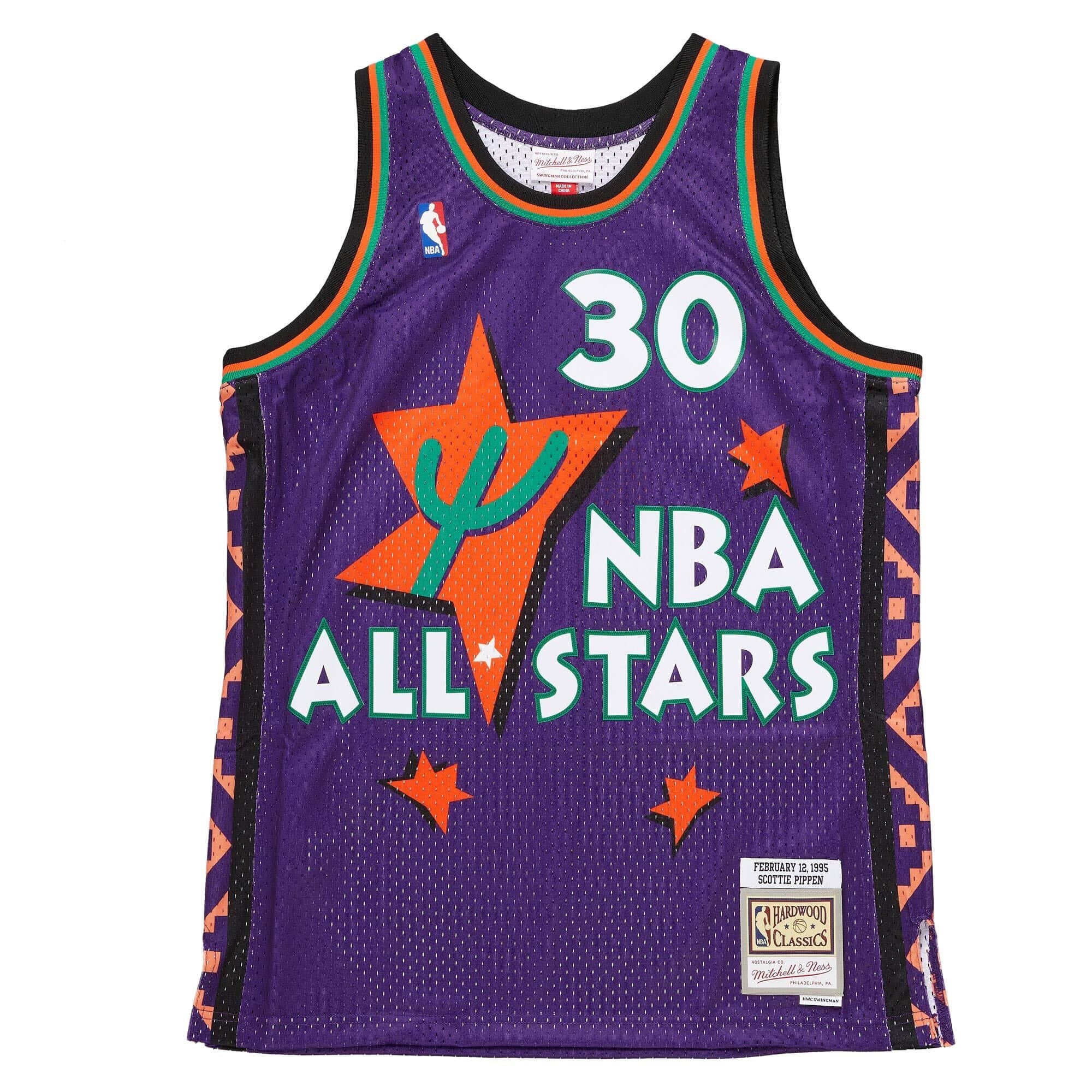 Mens Mitchell & Ness NBA Swingman Jersey All Star 1995 Scottie Pippen