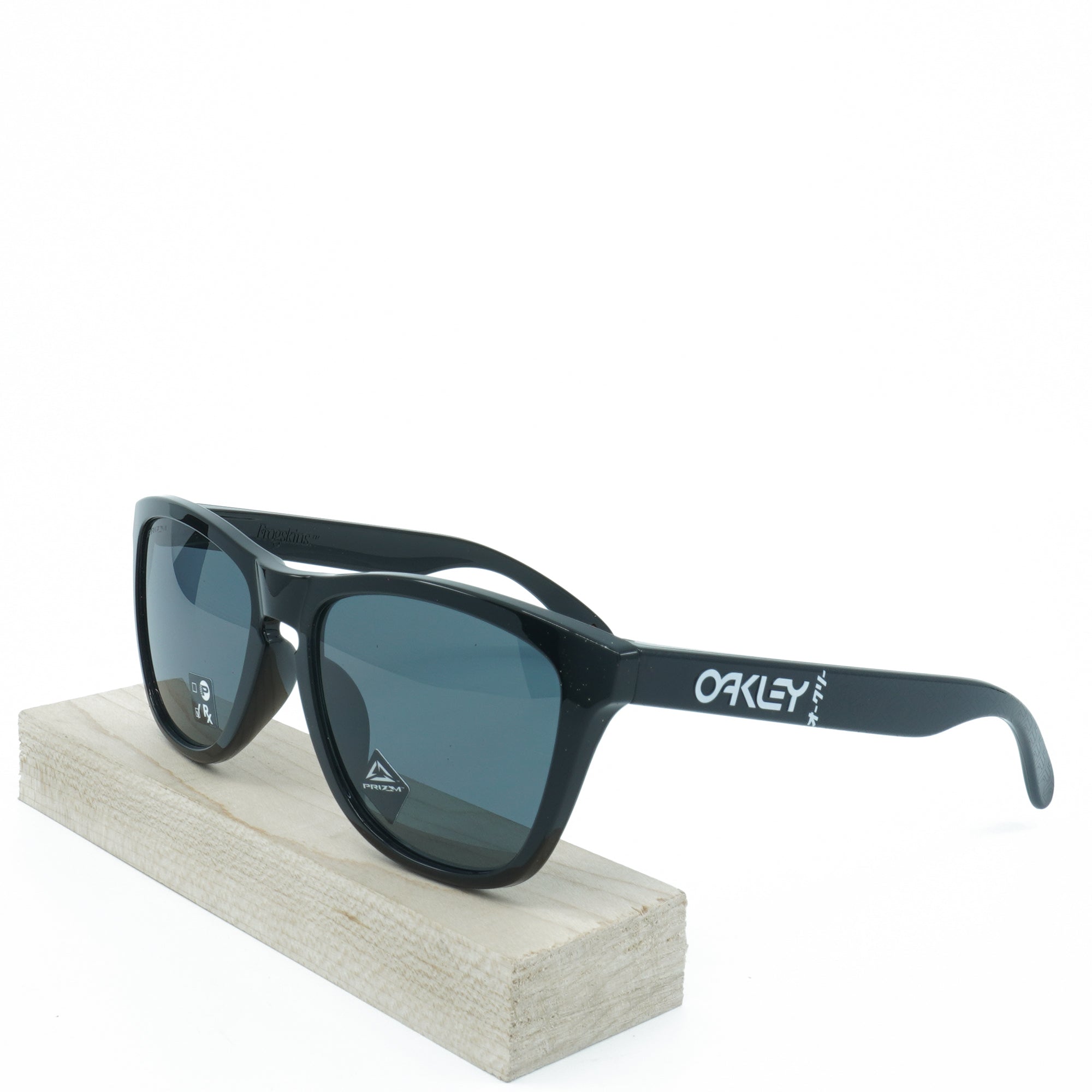 [OO9245-B5] Mens Oakley Frogskins (A) Sunglasses - Polished Black/Prizm Grey