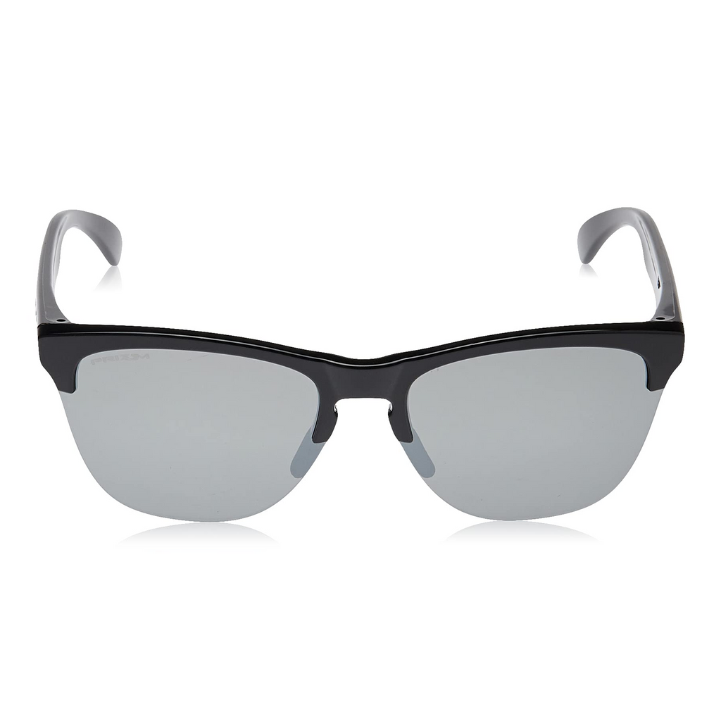 [OO9374-10] Mens Oakley Frogskins Lite Sunglasses - Black/Prizm Black Iridium