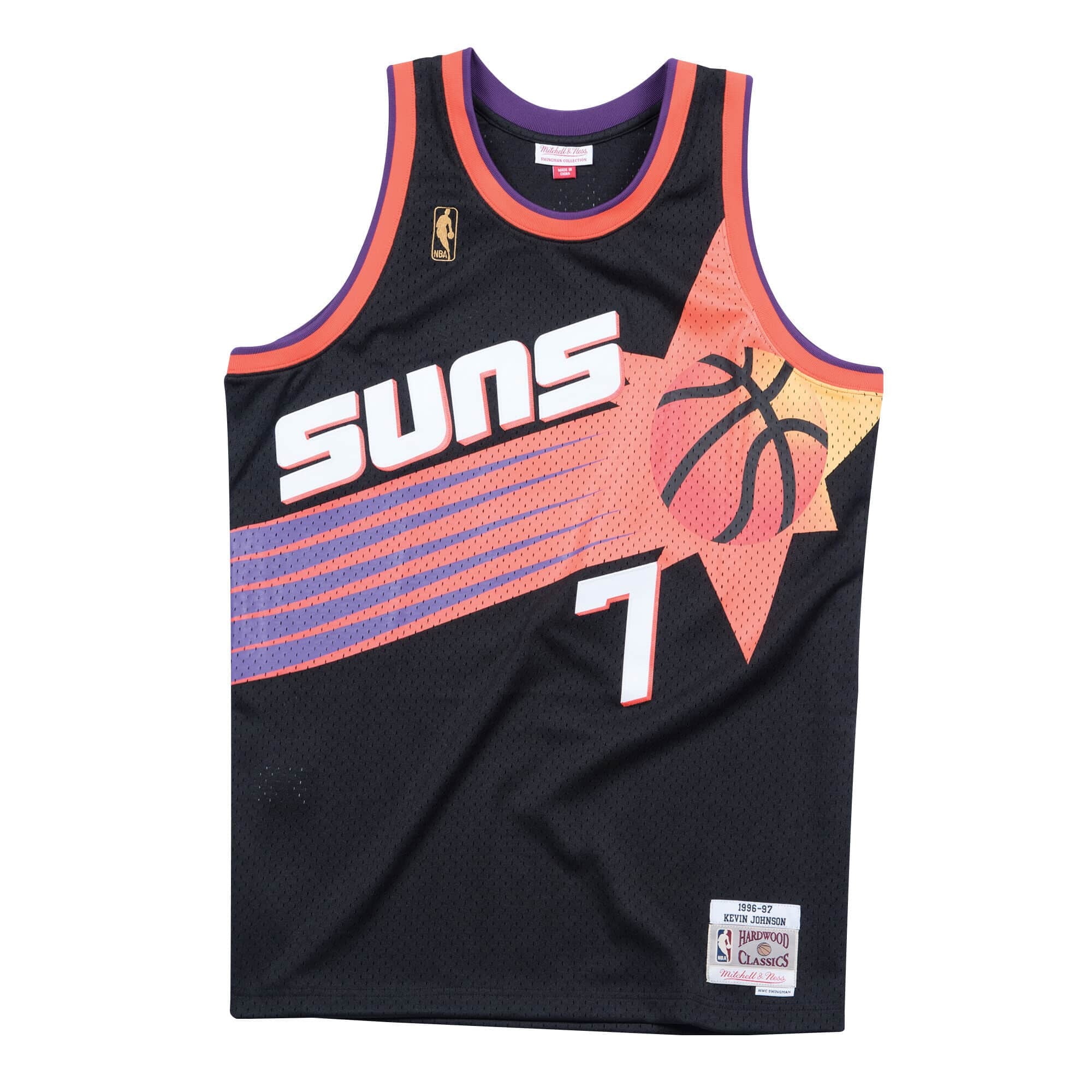 Mens Mitchell & Ness NBA Swingman Alternate Jersey Phoenix Suns 96 Kevin Johnson