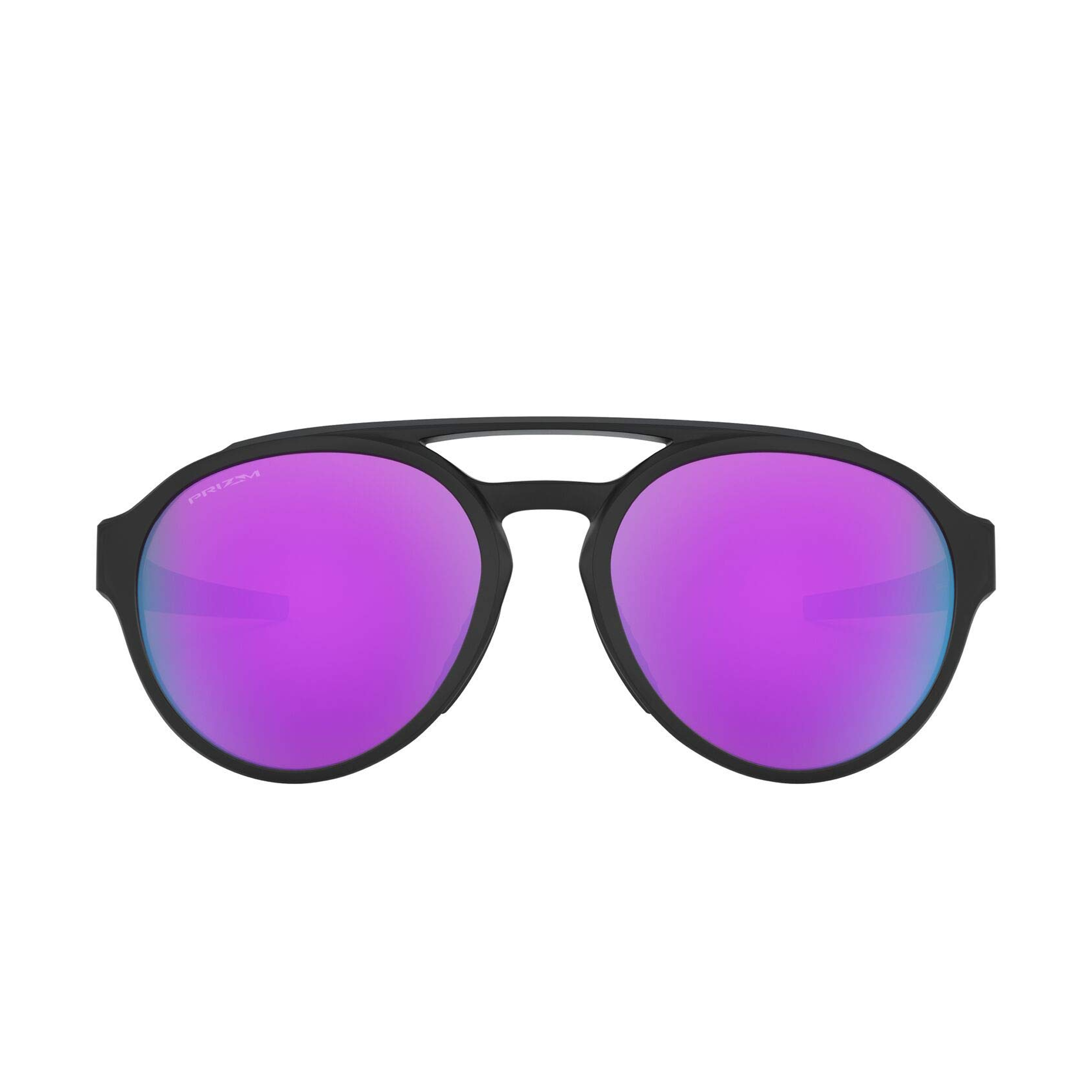 [OO9421-11] Mens Oakley Forager (A) Sunglasses - Matte Black/Prizm Violet