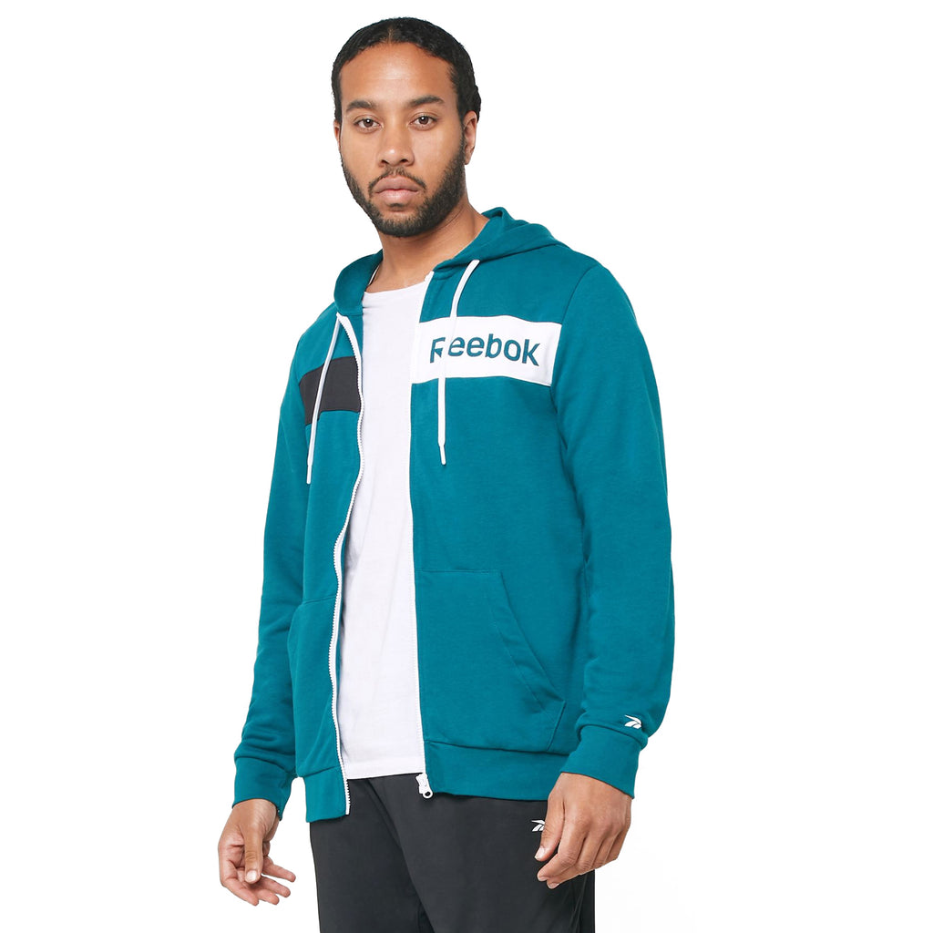[FJ4696] Mens Reebok Training Essentials Linear Logo Hoodie