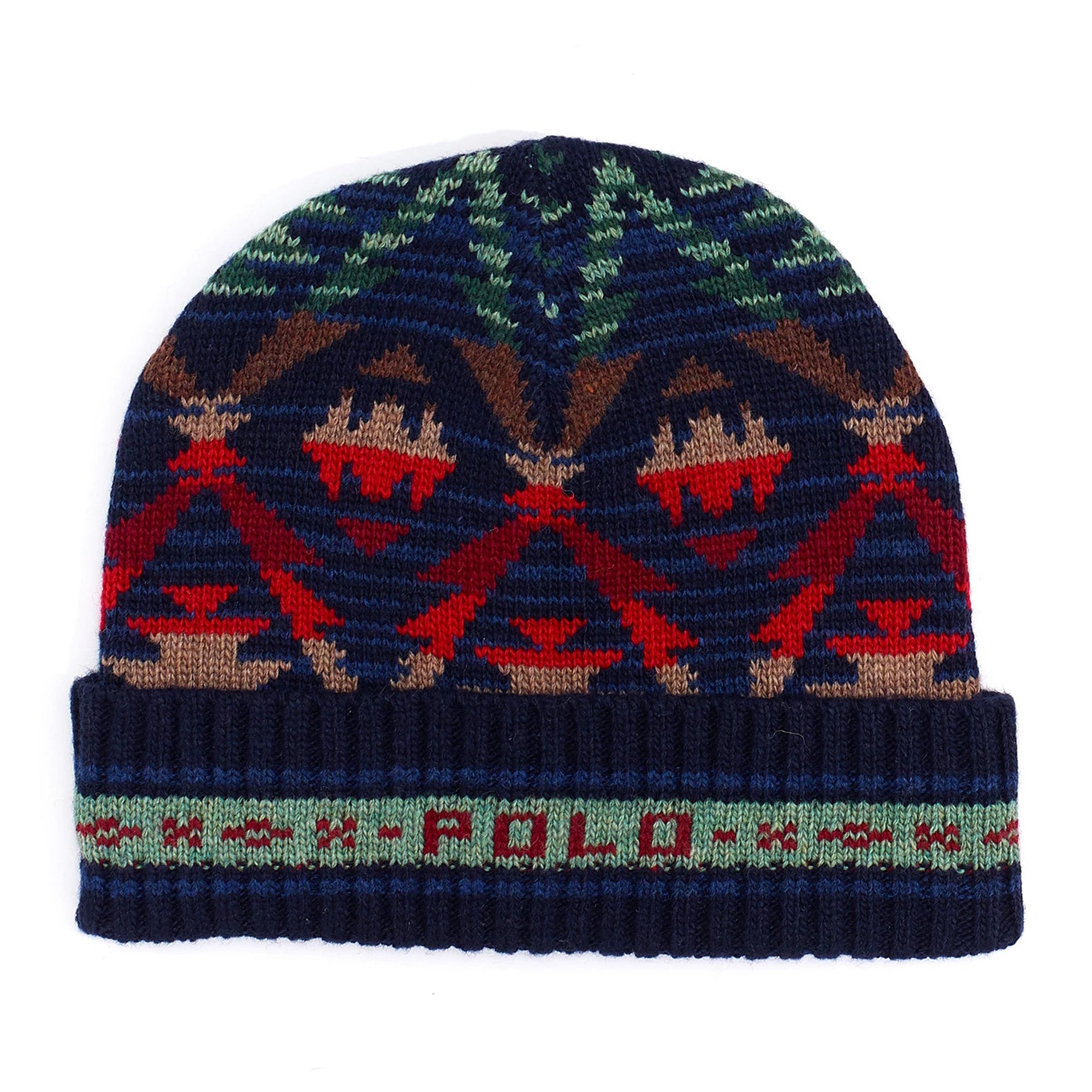 [PC0590-400] Mens Polo Ralph Lauren Southwestern Beanie