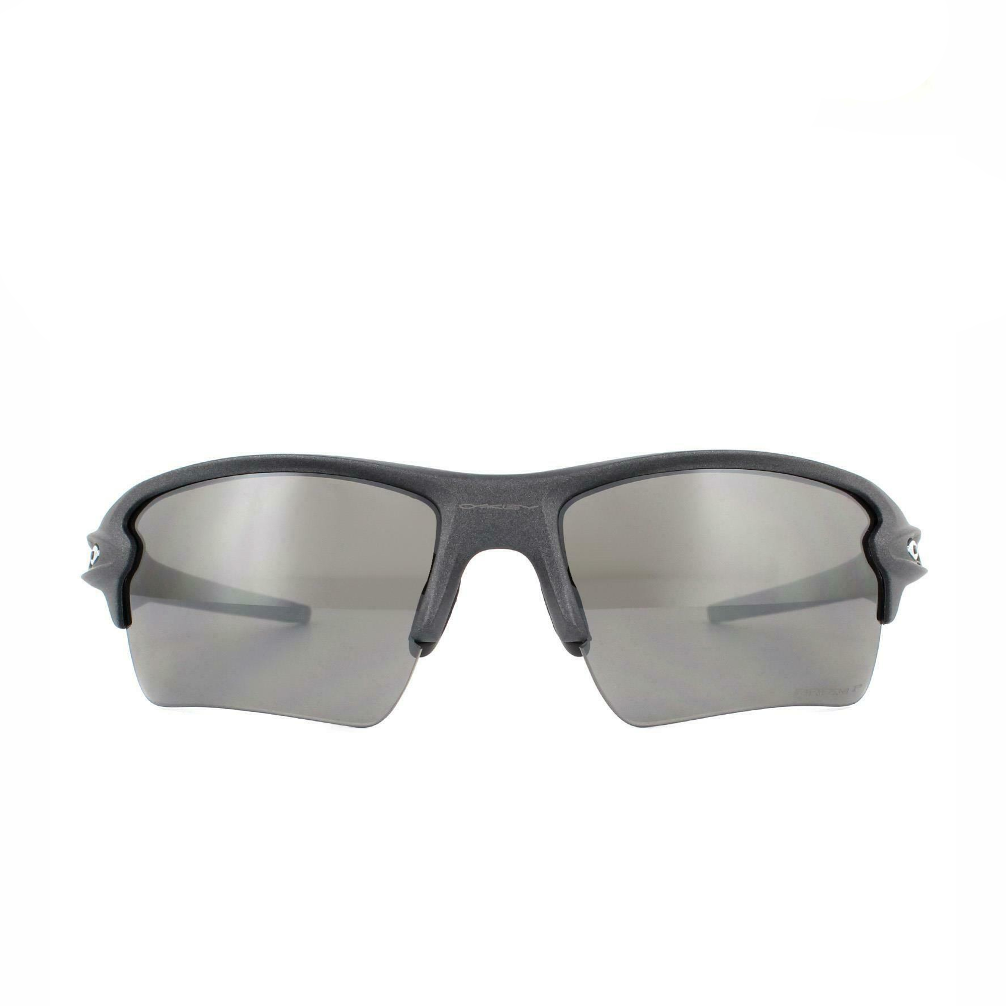 [OO9188-F8] Mens Oakley Flak 2.0 XL Polarized Sunglasses - Steel/PRIZM Black